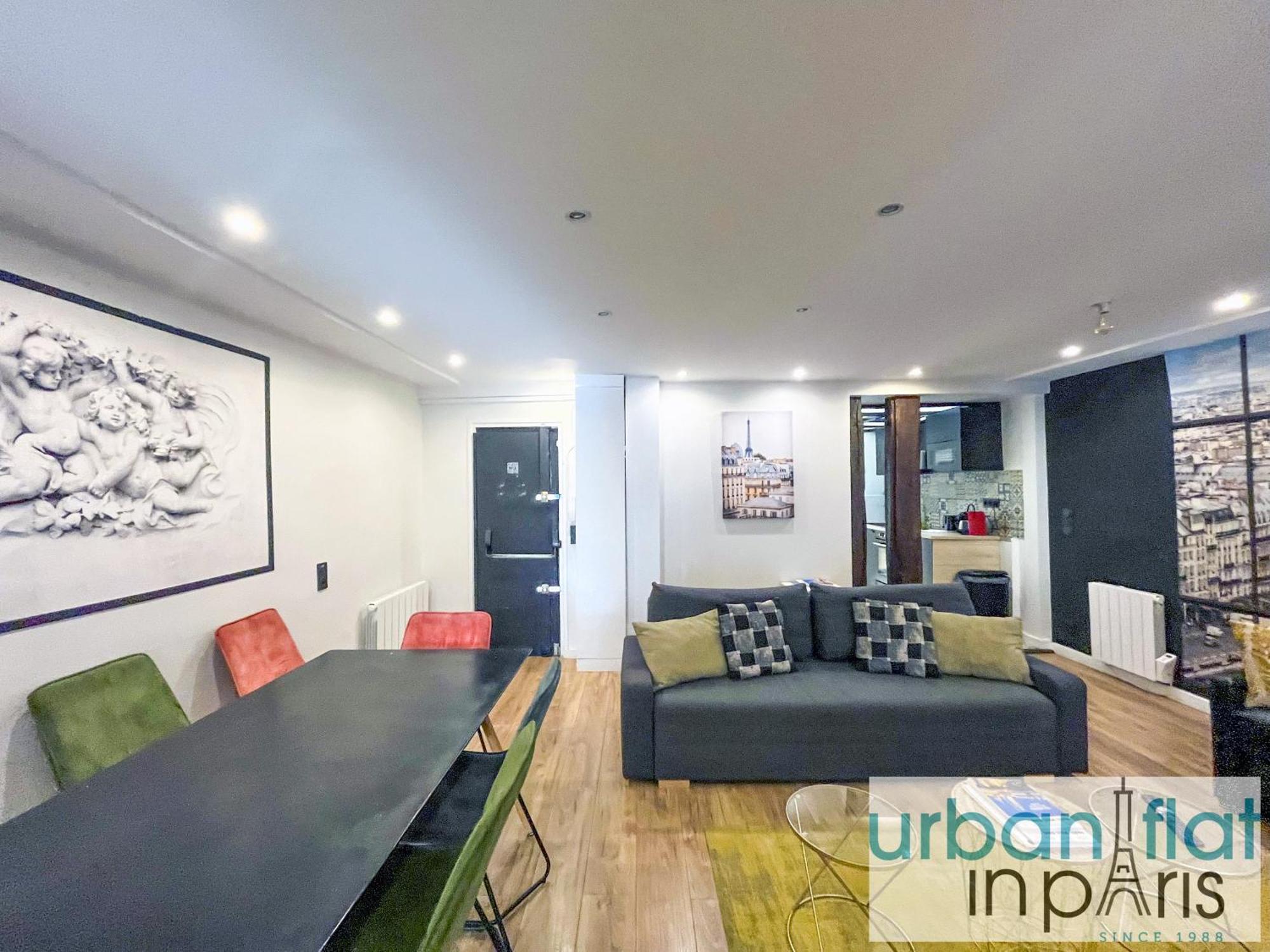 Urban Flat 120 - Charming 3 Bedroom Flat In Le Marais Appartement Paris