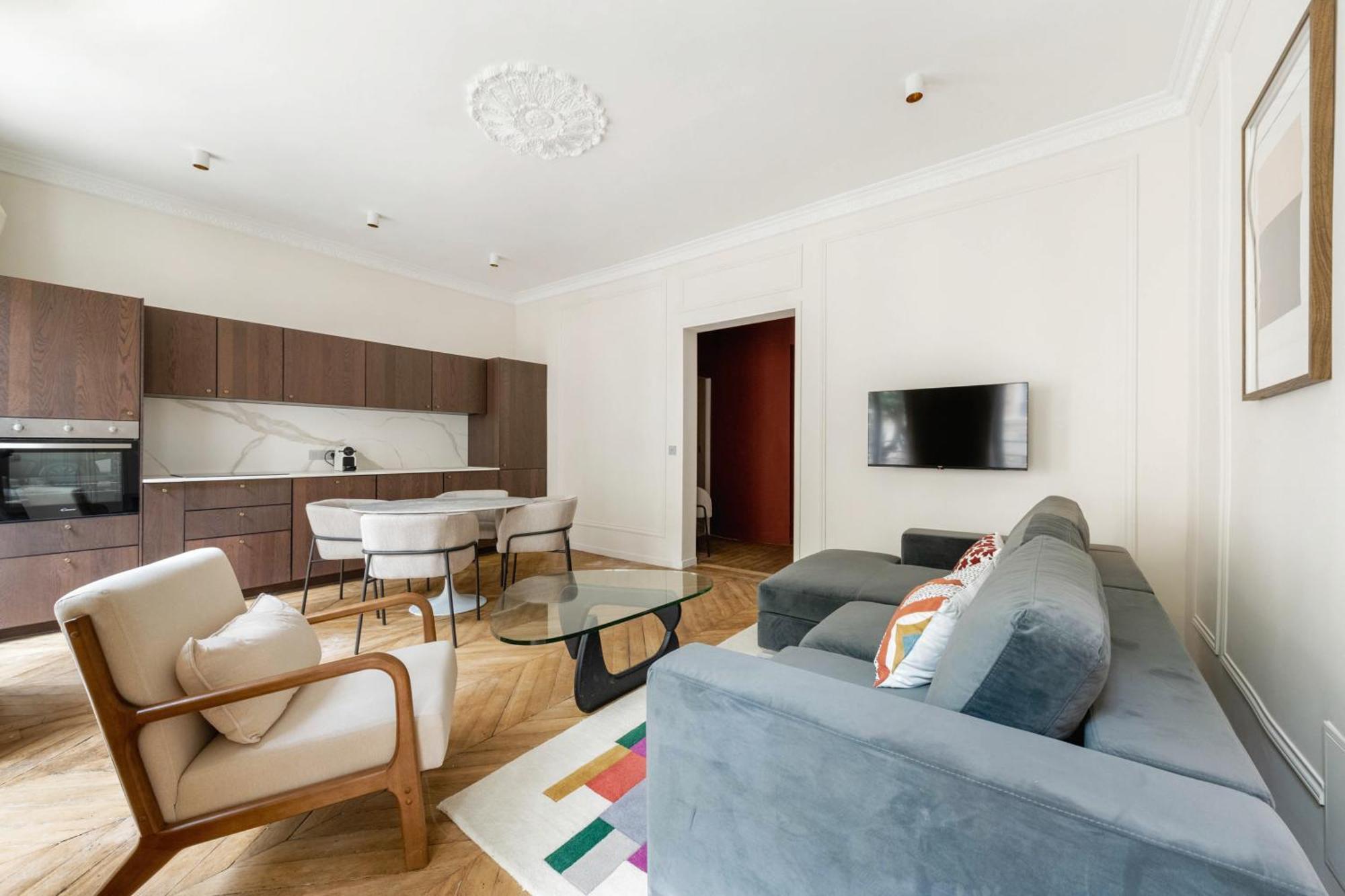 Luxury 3 Bedrooms - 3 Bathrooms - Ac - Montmartre - Opera Apartment Paris