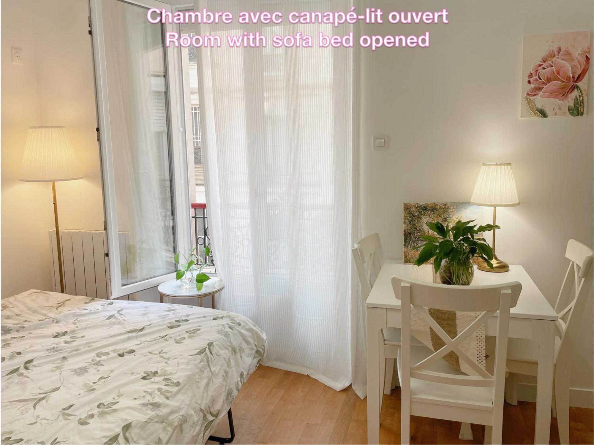 Privatunterkunft Privee, Sdb Partage, Arc De Triomphe, Metro 1, T3b, Rer C E A