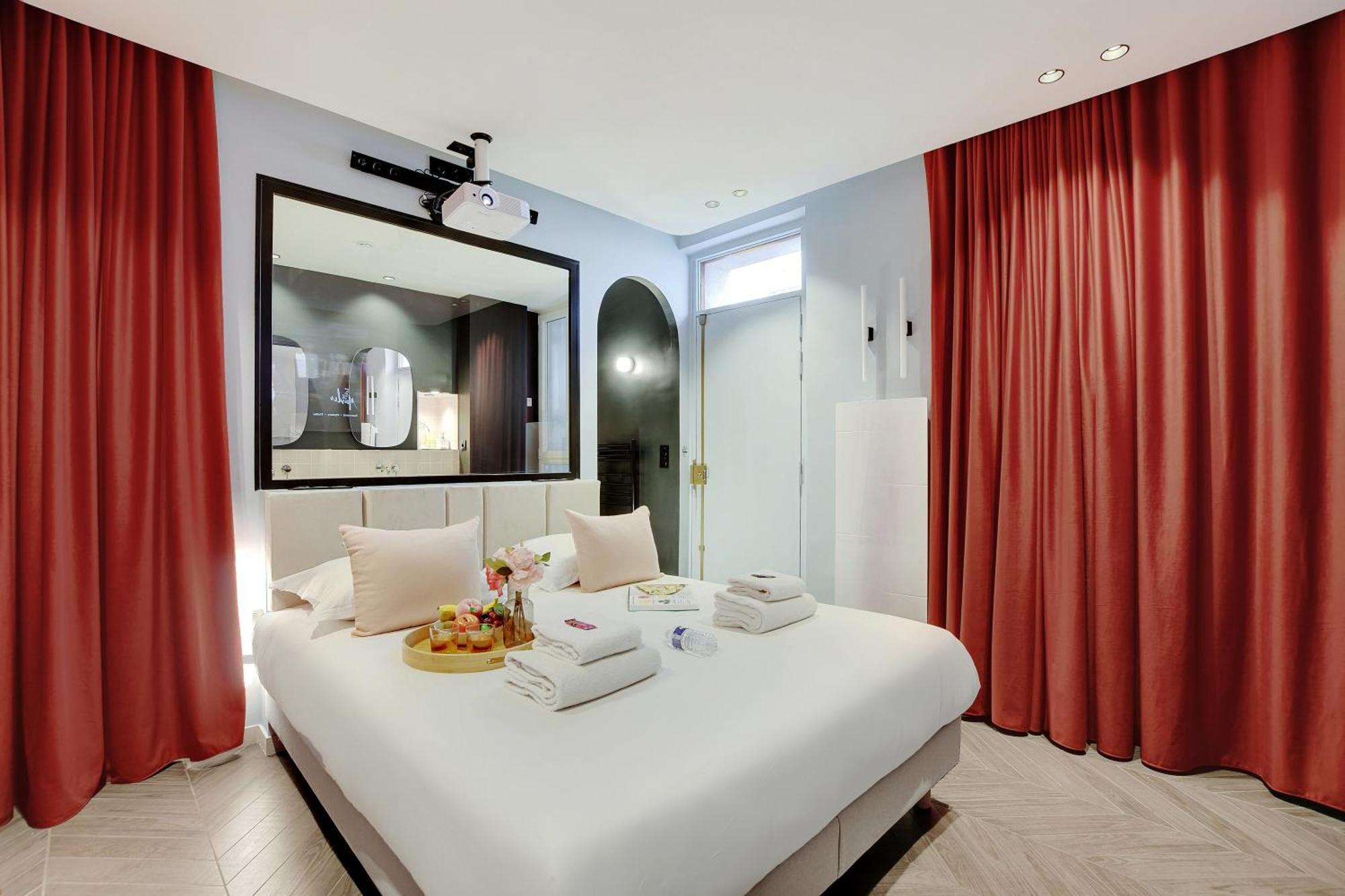 Apartment Magnifique 2p Avec Jacuzzi Et Cinema Paris