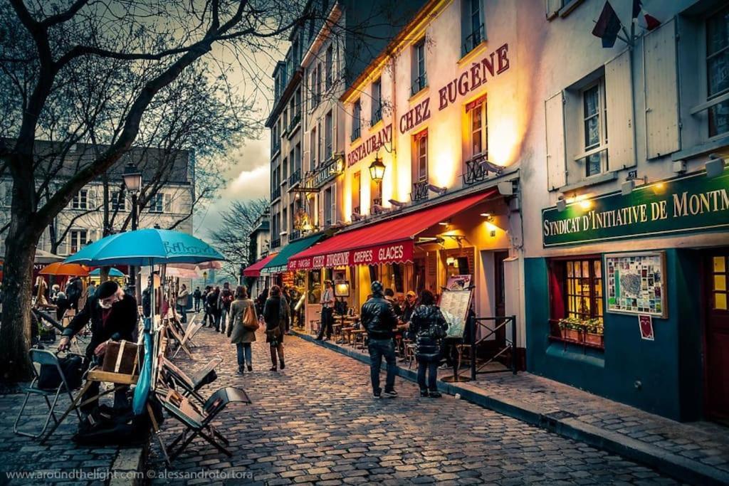 Appartement Montmartre, Patio! Sacre-coeur! Stylish Duplex! *