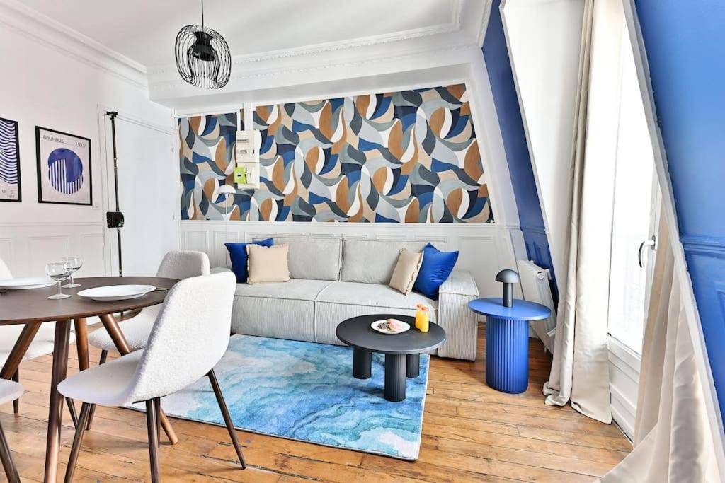 Apartment Paisible Centre De - Bleu - Ii Paris