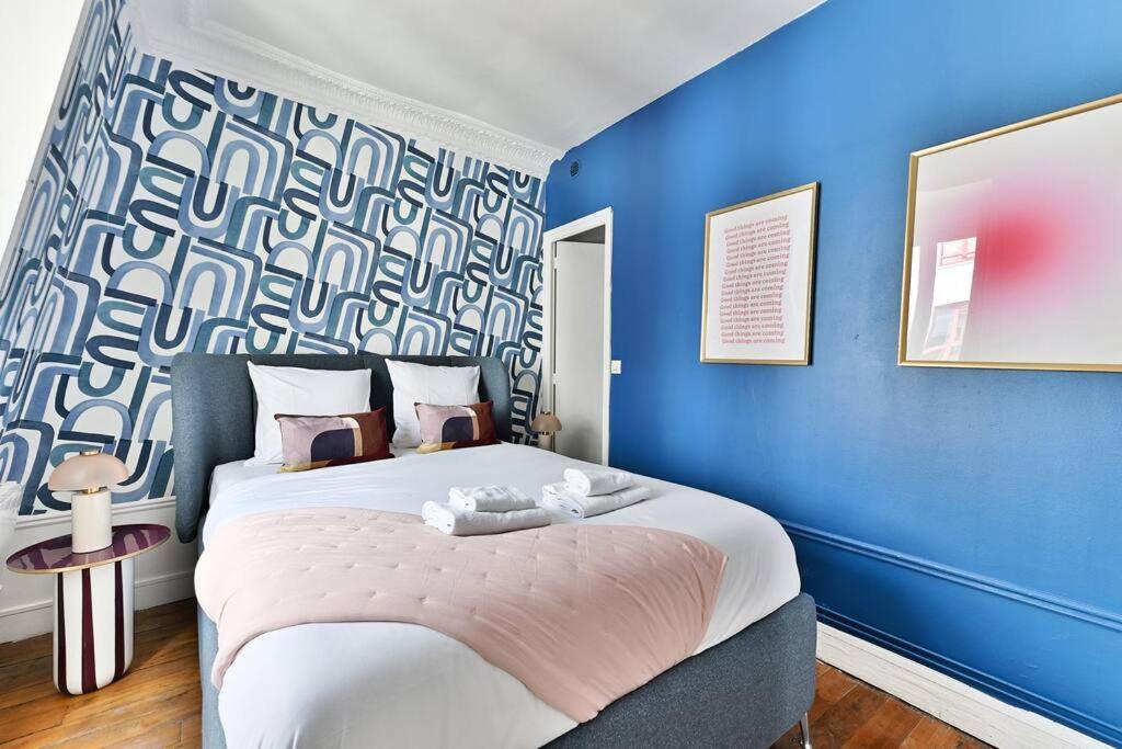 Apartment Paisible Centre De - Bleu - Ii Paris