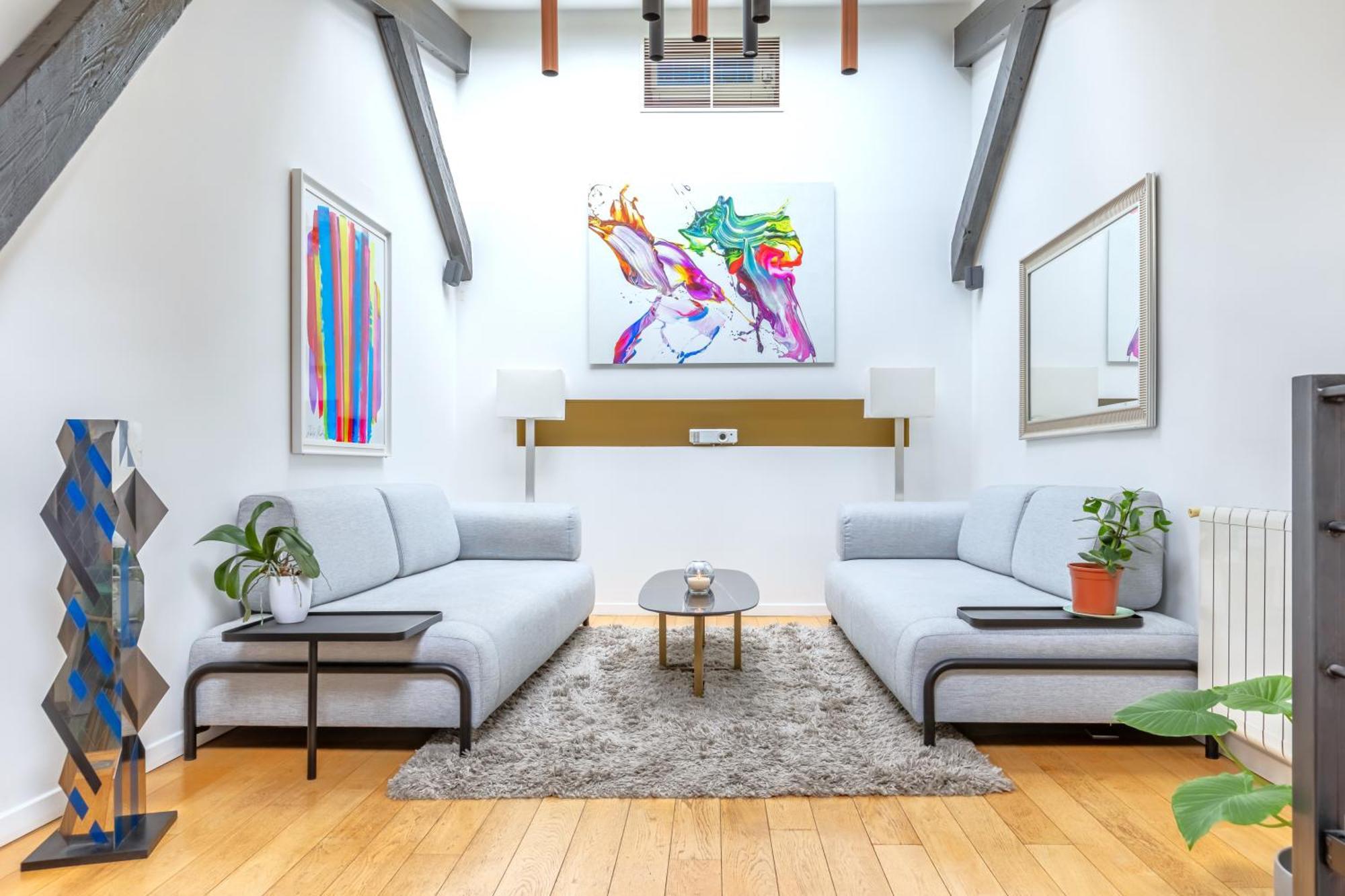 Luxury Loft - 15 Min Des Champs Elysees Apartment *