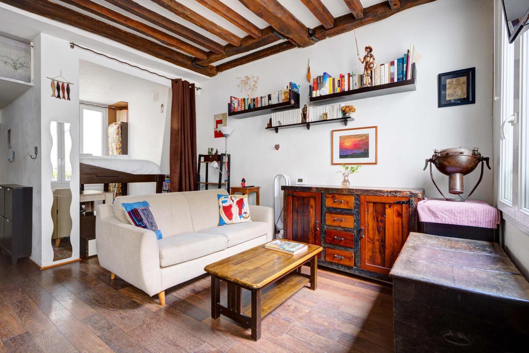 Apartment Charming In The Heart Of Le Marais Paris