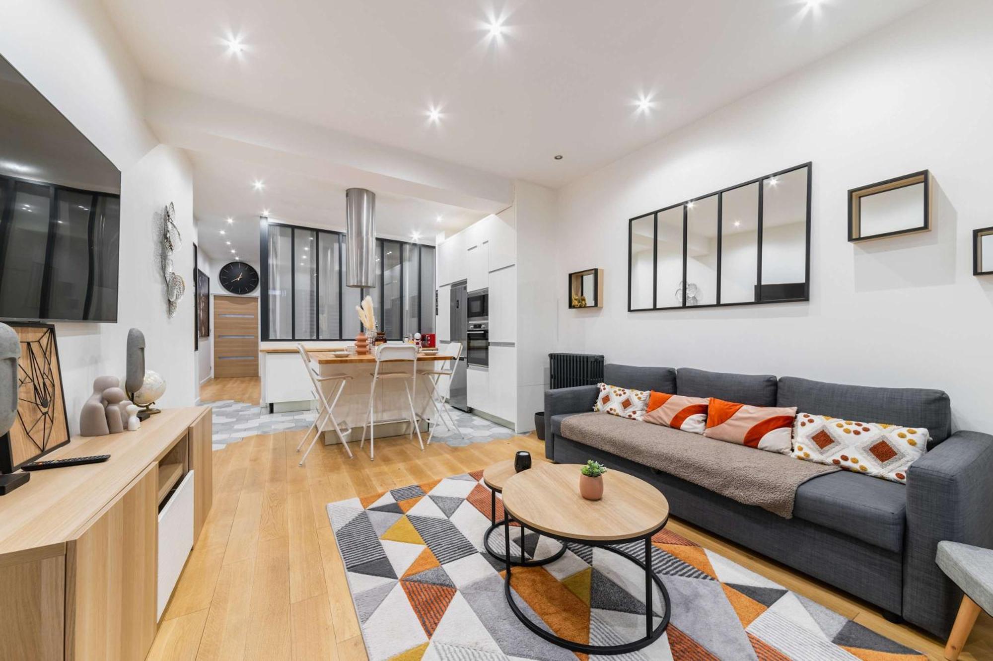 Appartement Lumineux Vaugirard A 15 - 2p - Flat-guest Paris