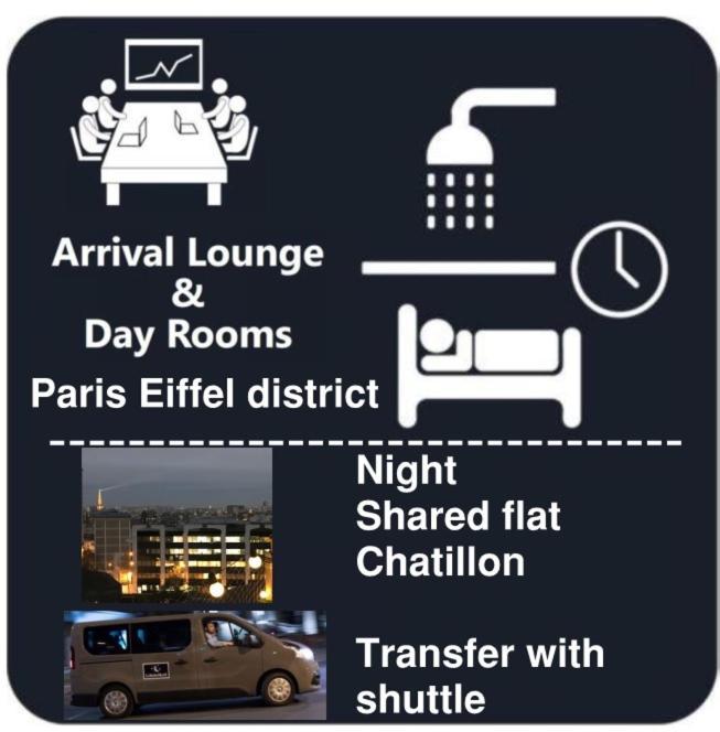Privatunterkunft Eiffel Citea Access Dayroom Espace Sans Nuitee Et Partagee Chatillon Nuitee -- Repos Journee Ou Espace Travail 8-19h Proche Tour Eiffel Ou Usage Bureau A L'heure En Journee -- Nuitee Chatillon Avenue