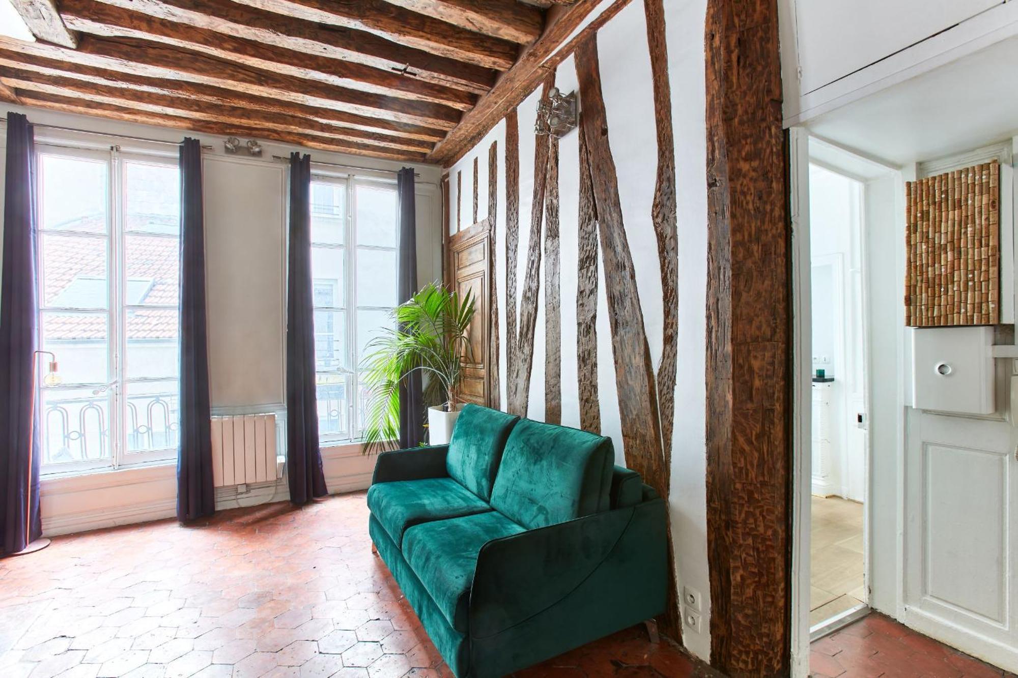 Apartment Heart Of & Montorgueil - 1br - Cityapartmentstay *