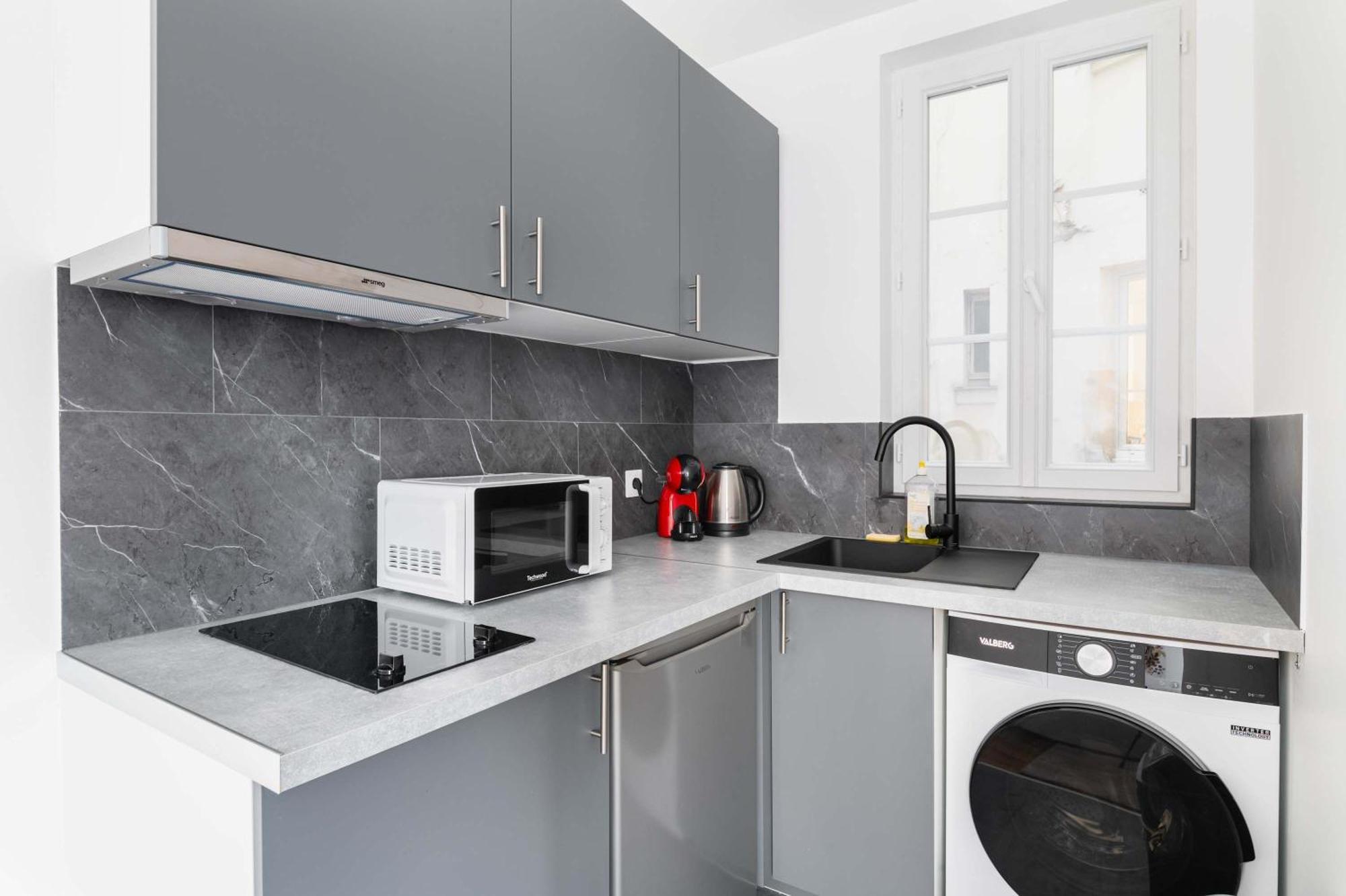 Appartement Neuf Metro Jaures- 19 - 2p - Flat-guest