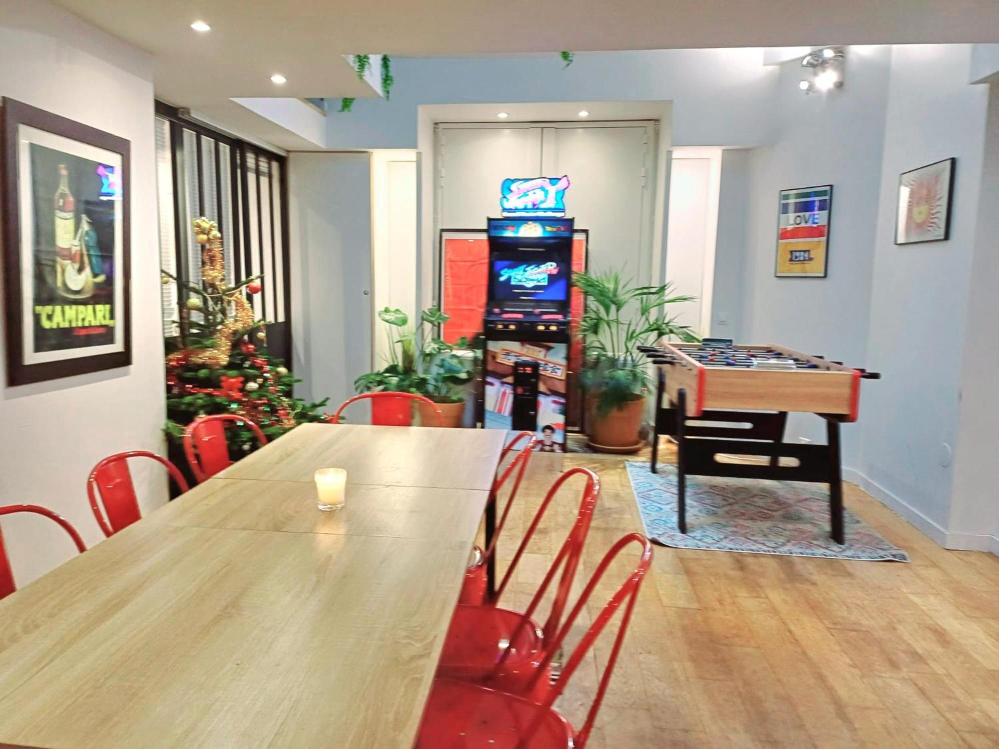 Loft Familial Au Coeur De Avec Clim, Arcade Et Baby-foot Proche Republique Et Canal St Martin Apartment *