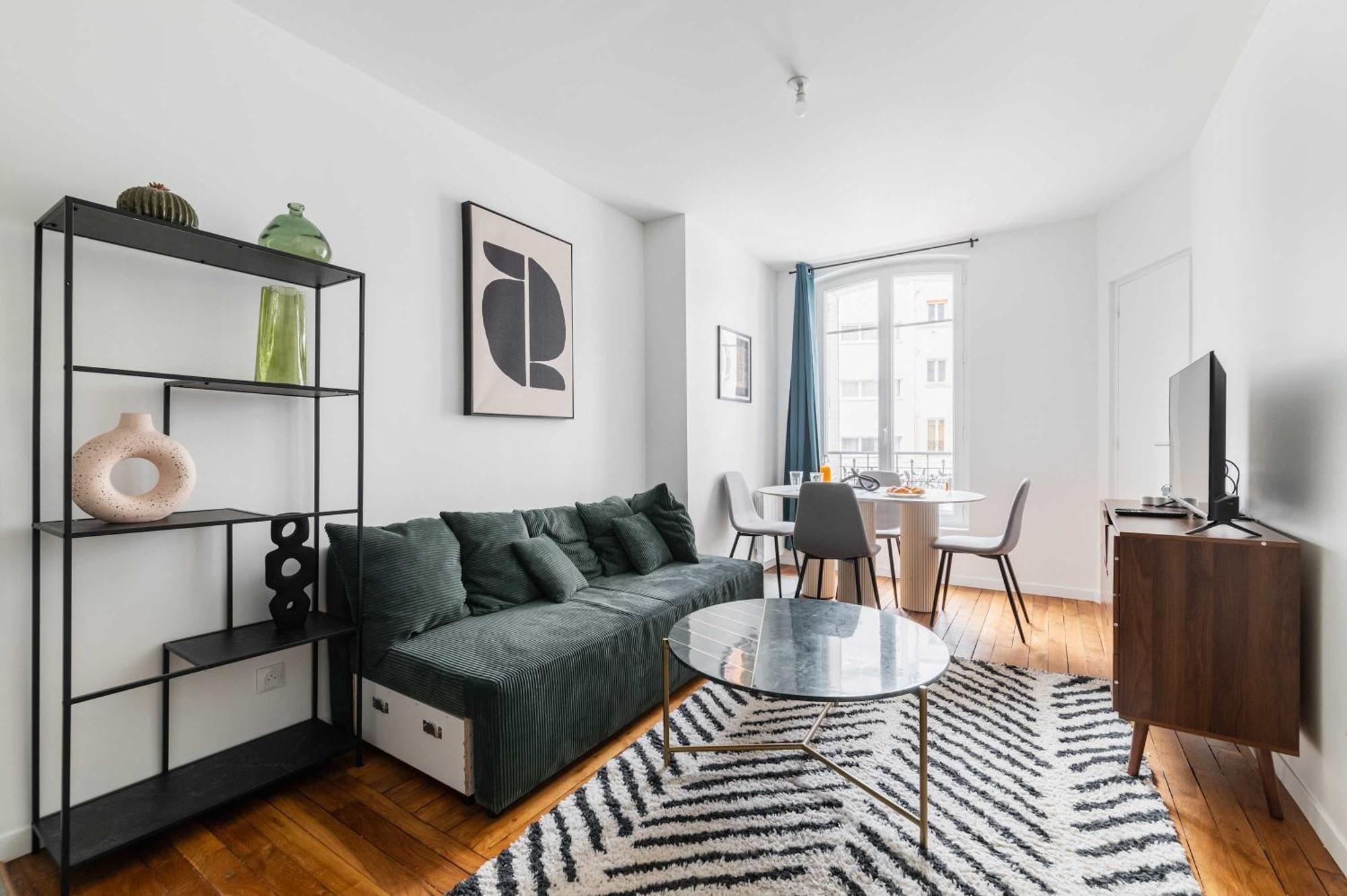 Appartement Cosy 2 Pieces Au Coeur Du 19e - 4p - Flat-guest *
