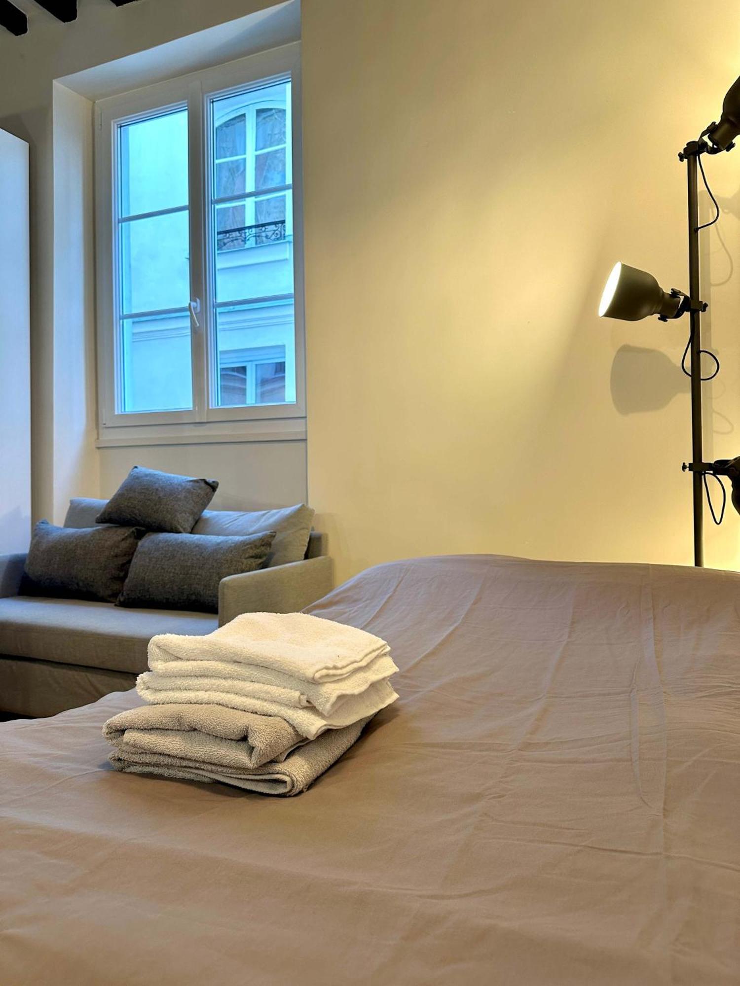 Apartment Cozy Near Pompidou Marais In Vertus Paris