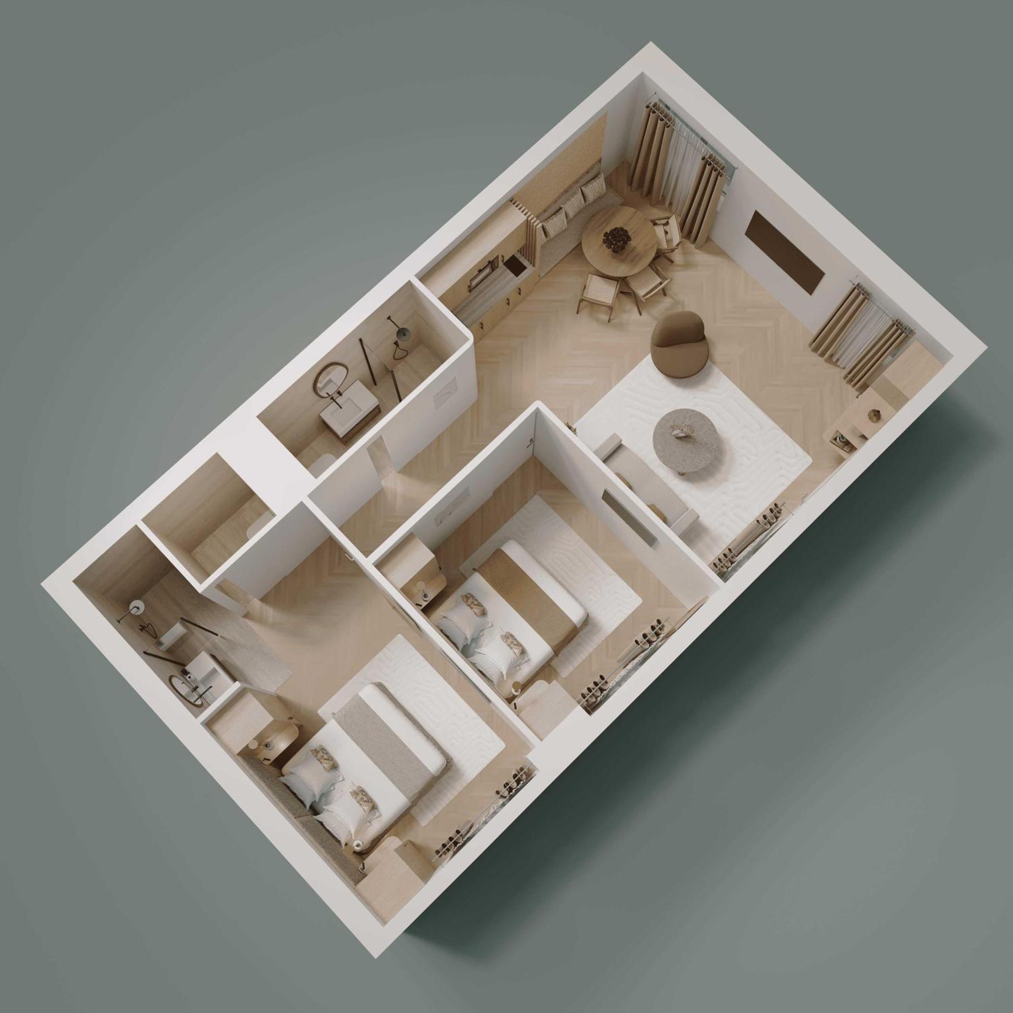 Elegant Apartment- 2br-6p- Le Marais Apartment *