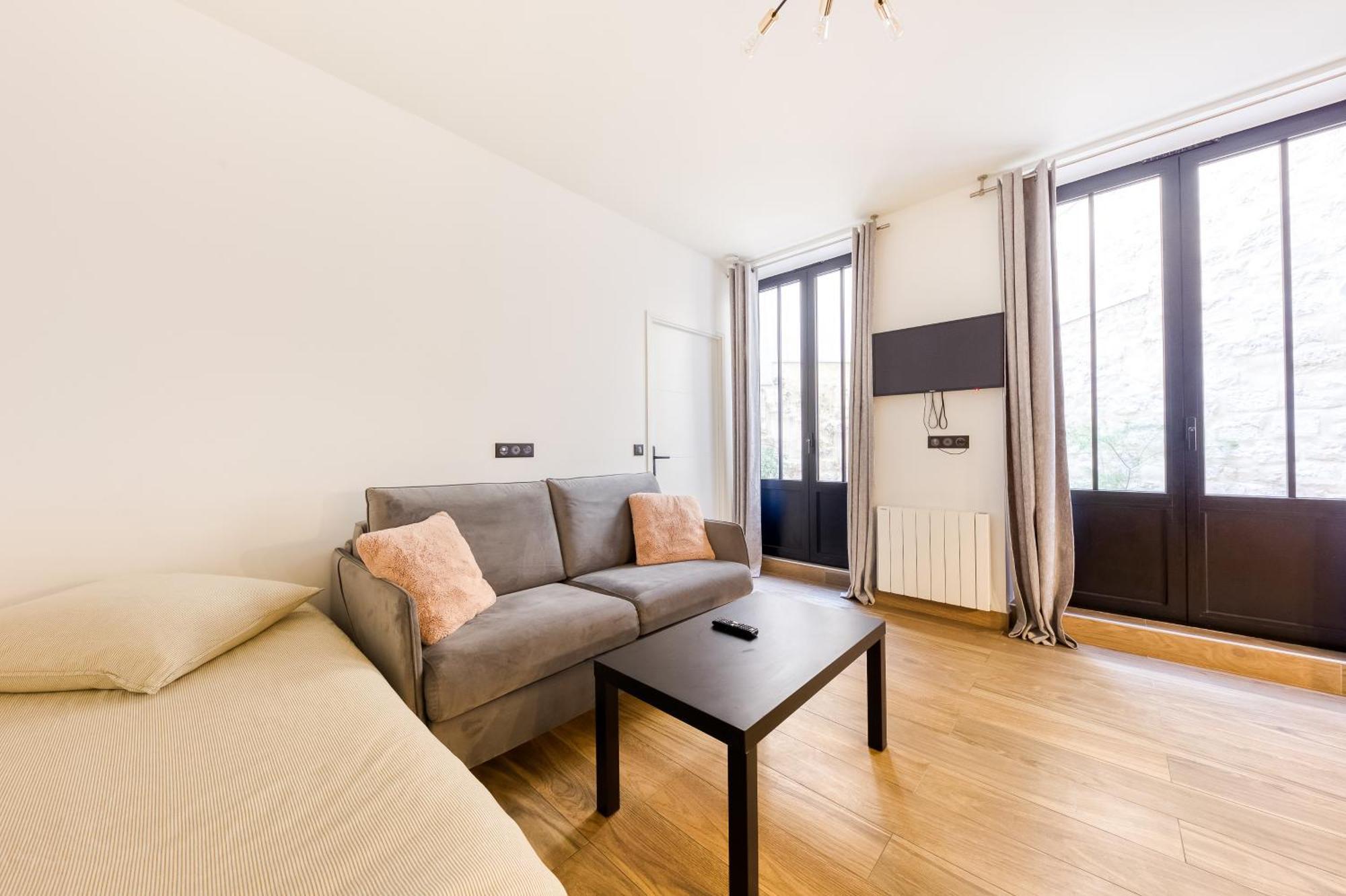Appartement Le Charme De Montmartre - Patio Prive-sacre-coeur - Parking Gratuit - Metro Anvers