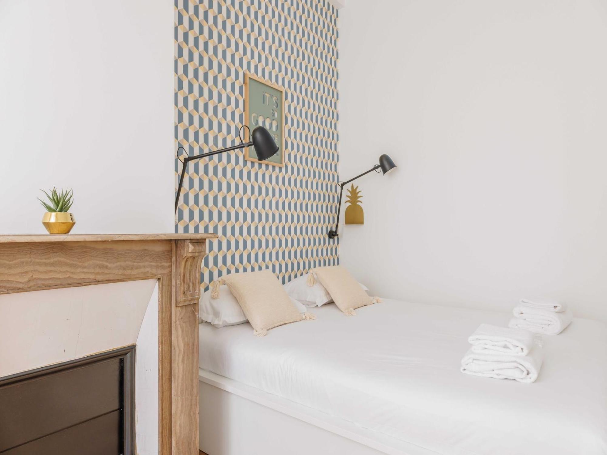 Appt 1 Bdr 2p Near Buttes Chaumont Apartment Paris