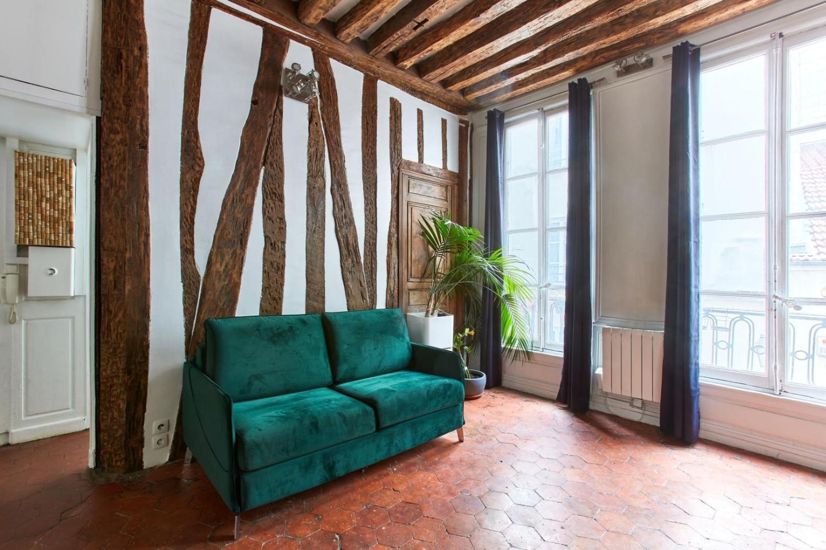 Bnbnook - Unique 1br Steps From Montorgueil