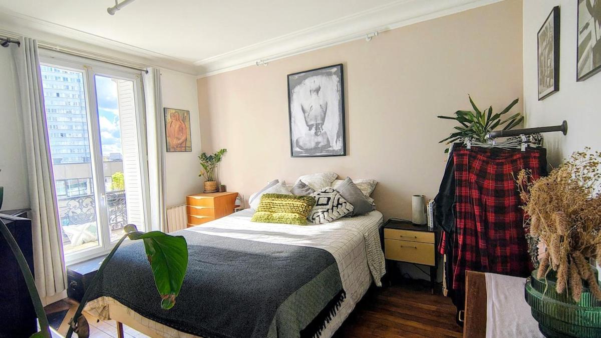 Apartment Sunny & Stylish 2-bedroom In Viet-namese District Paris