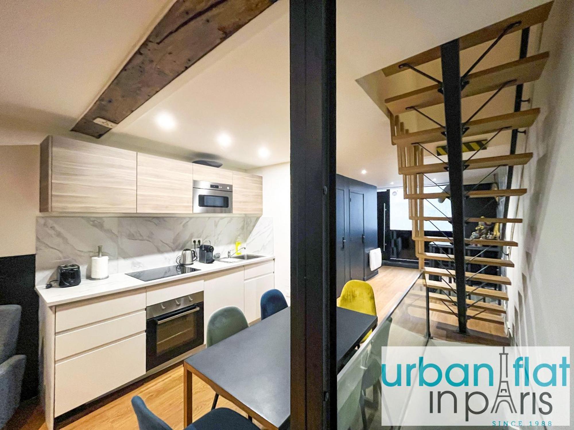 Apartment Urban Flat 31 - Charming Triplex In Paris
