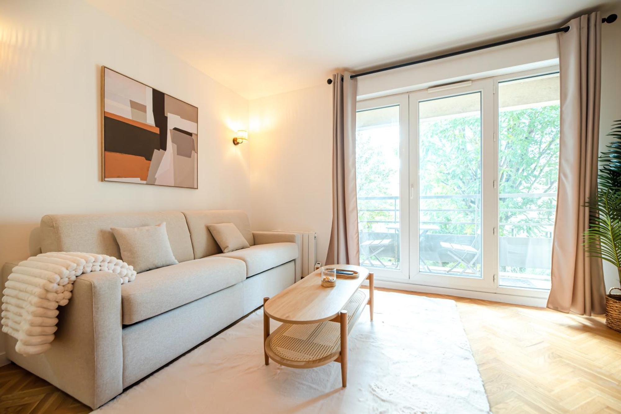 Cia - Flat With Balcony In East Paris, Buttes Chaumont Appartement Paris