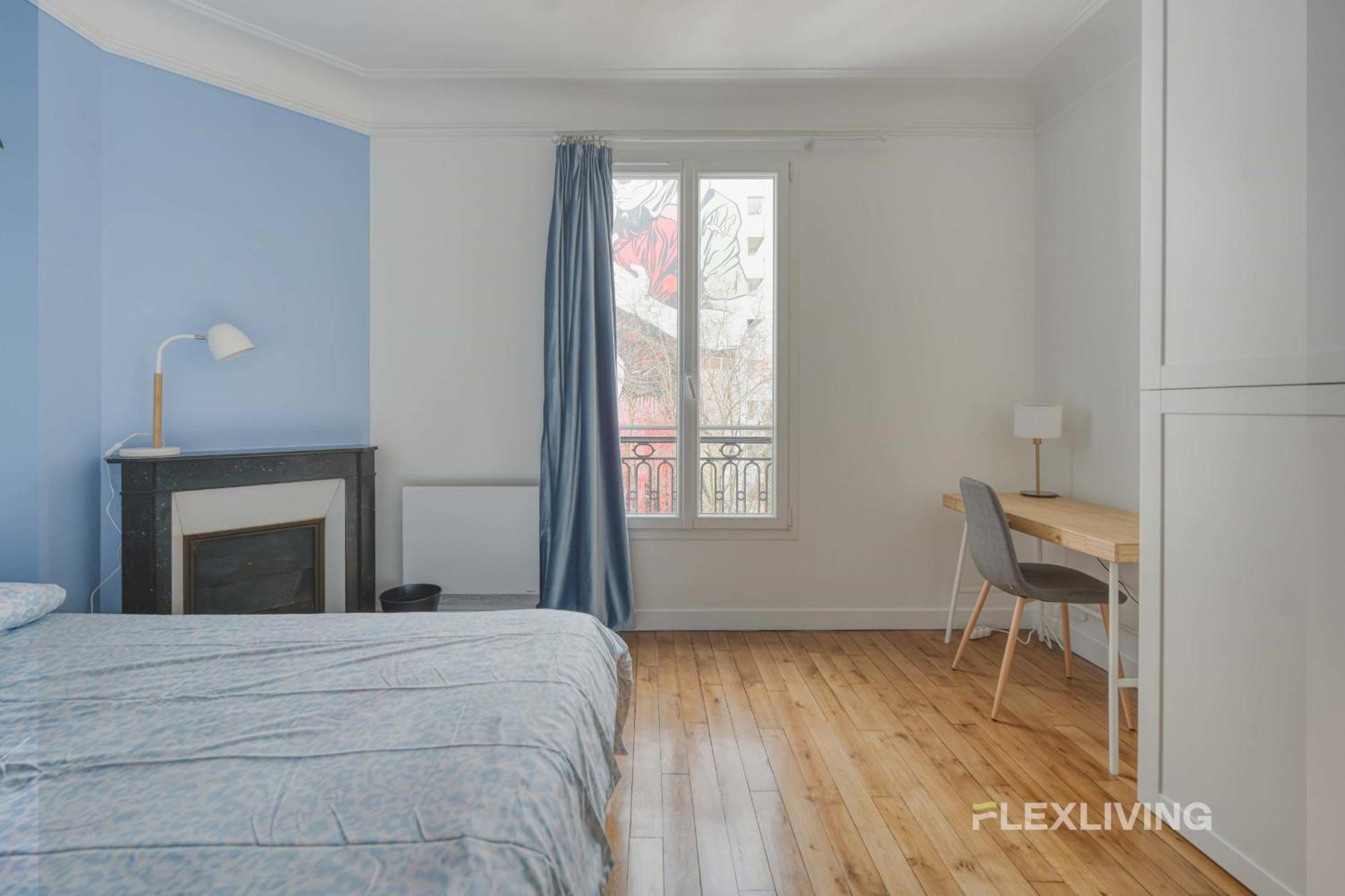 Flexliving - Bedroom - Vincent Auriol Holiday home Paris