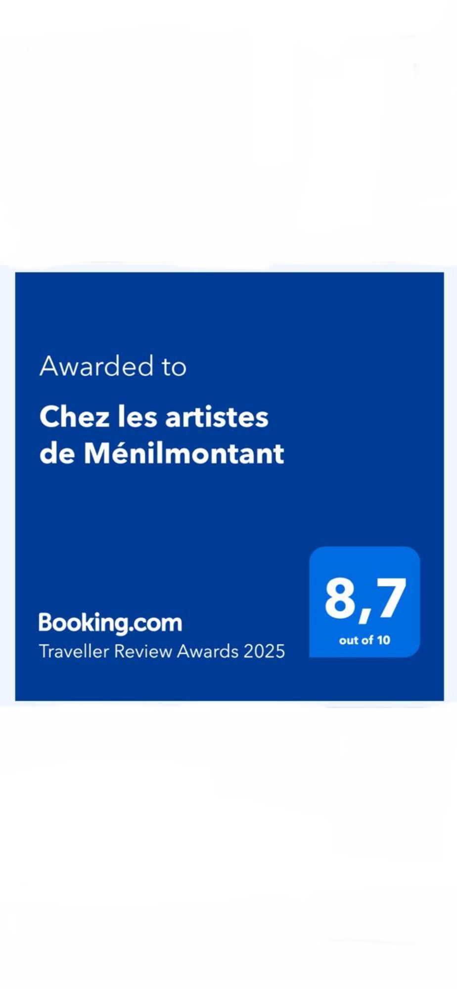 Chez Les Artistes De Menilmontant Apartment
