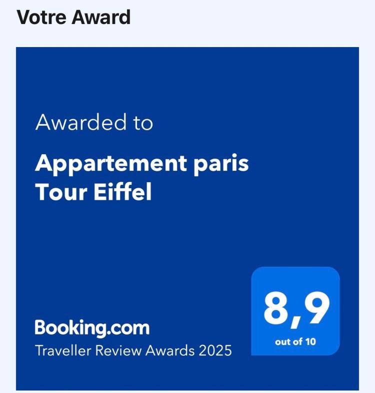 Appartement Tour Eiffel
