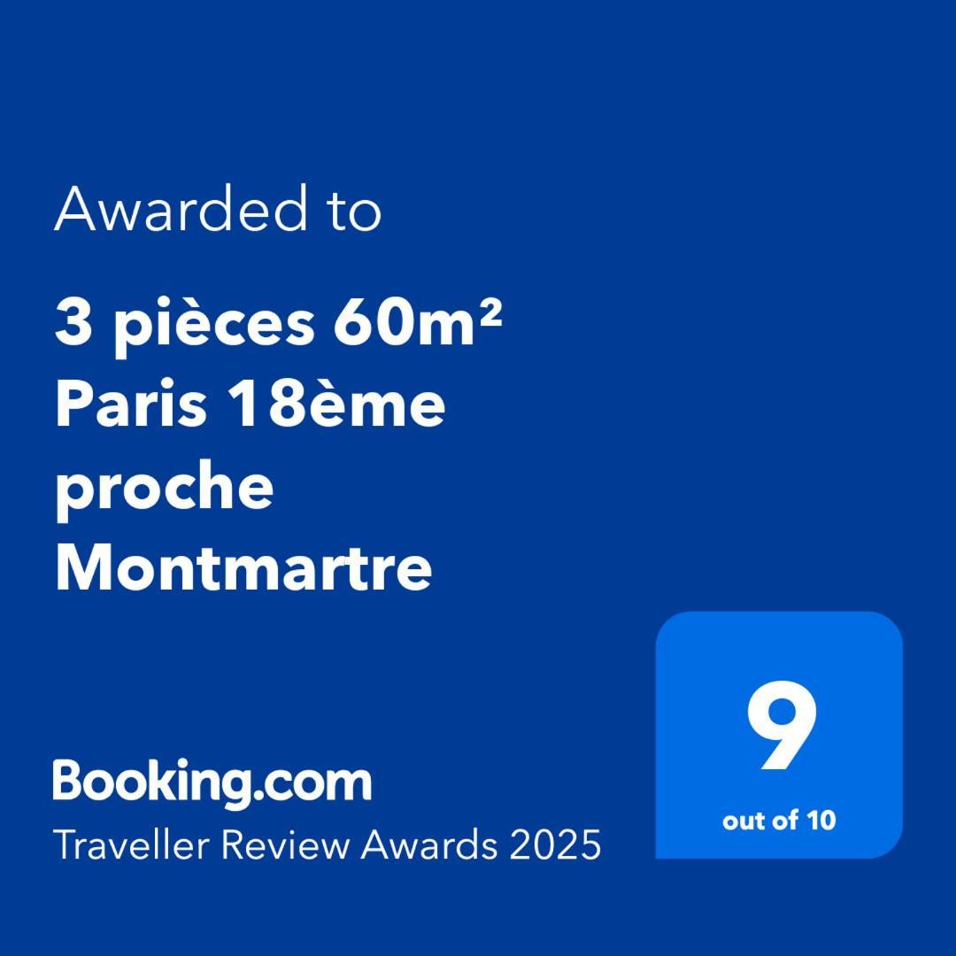 3 Pieces 60m² 18eme Proche Montmartre Appartement
