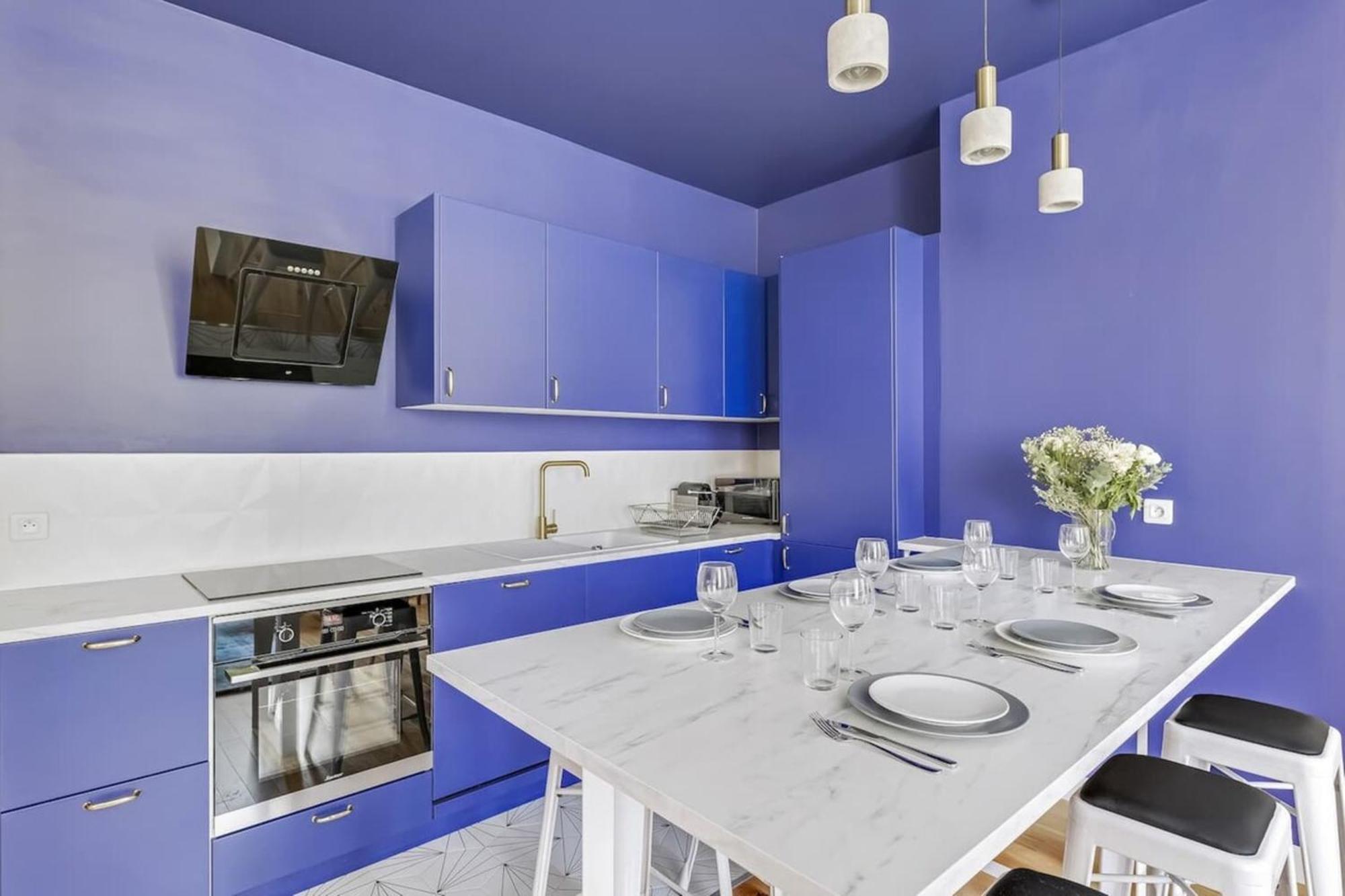 Apartment Blue Design 2bdr Flat In The Heart Of Bastille