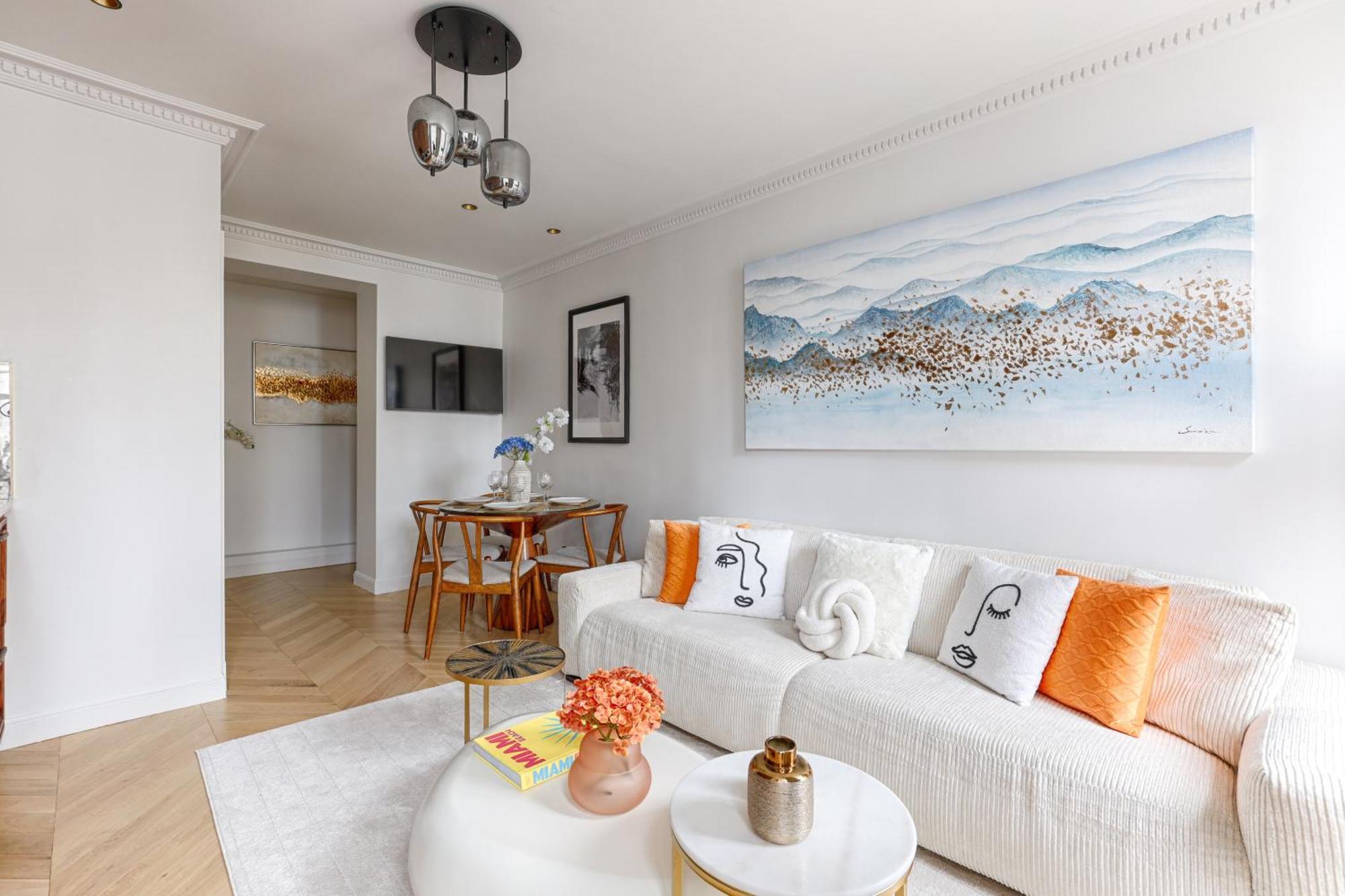 Stunning 1 Bedroom For 4 Near Montparnasse Paris