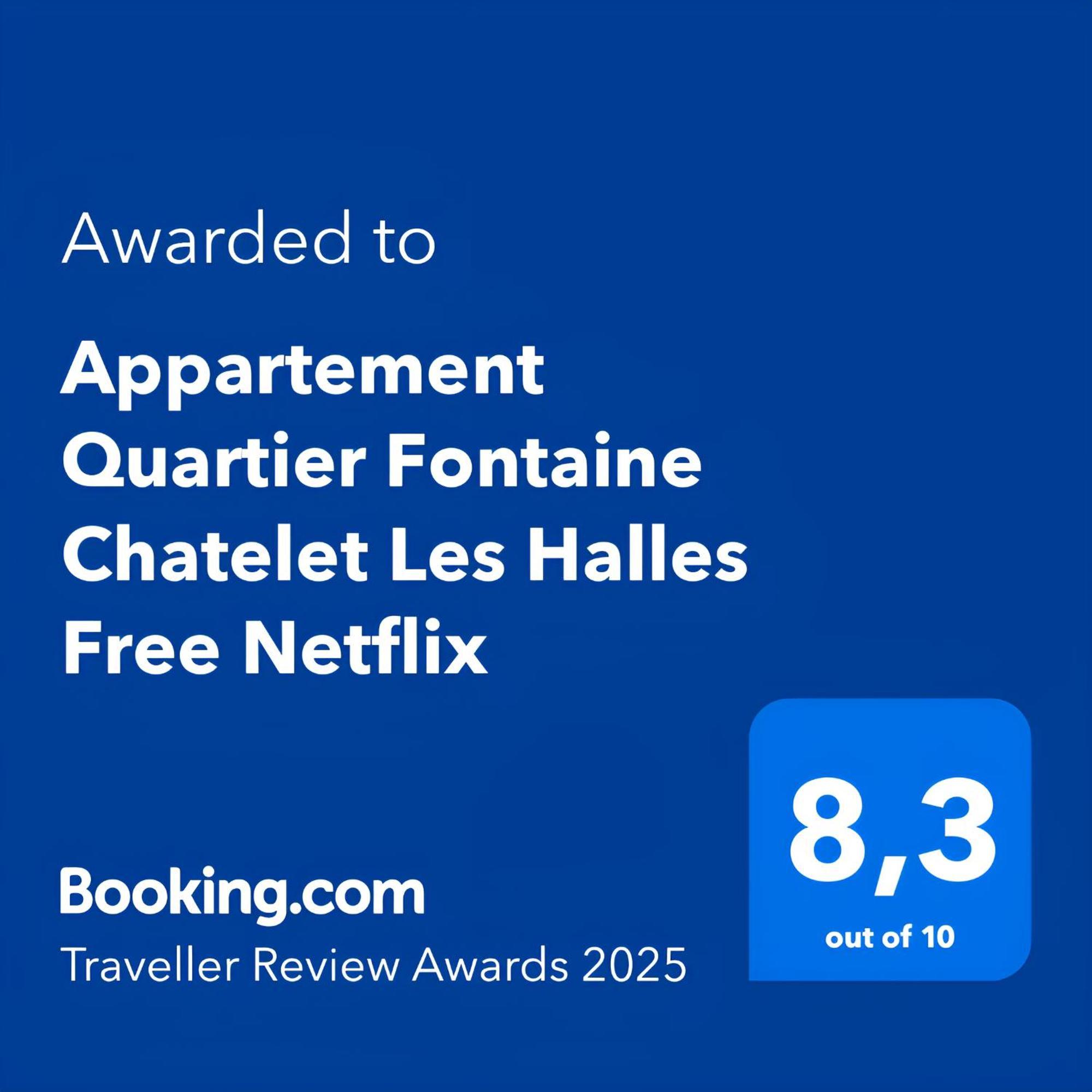 Quartier Fontaine Chatelet Les Halles Free Netflix Paris