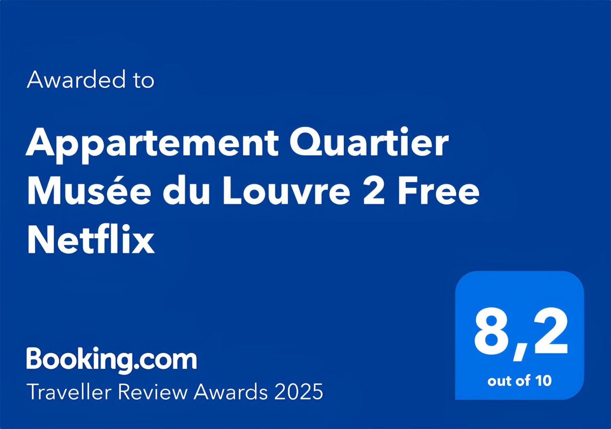 Quartier Musee Du Louvre 2 Free Netflix Apartment *