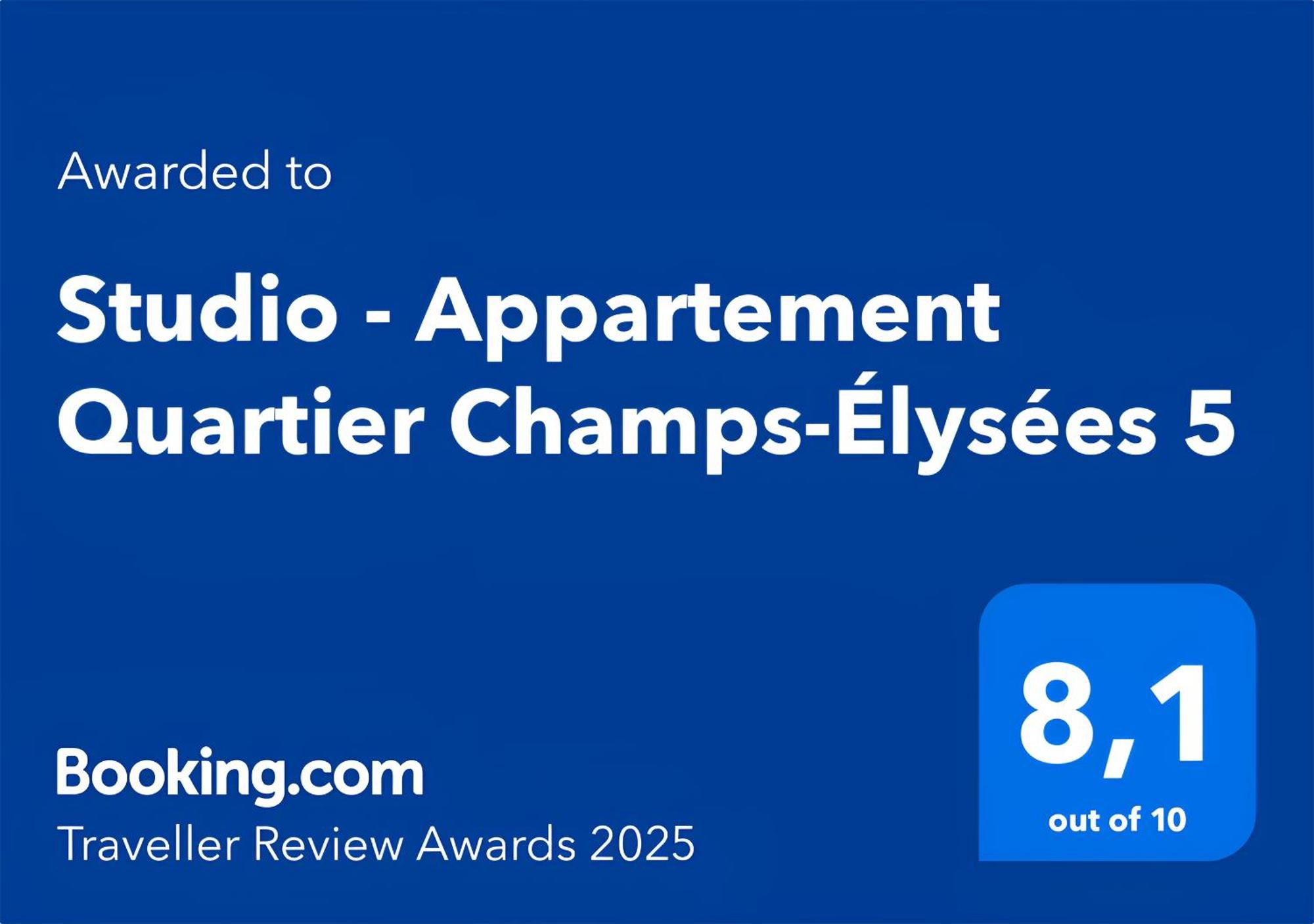 Apartment - Quartier Champs-elysees 5 Free Netflix *