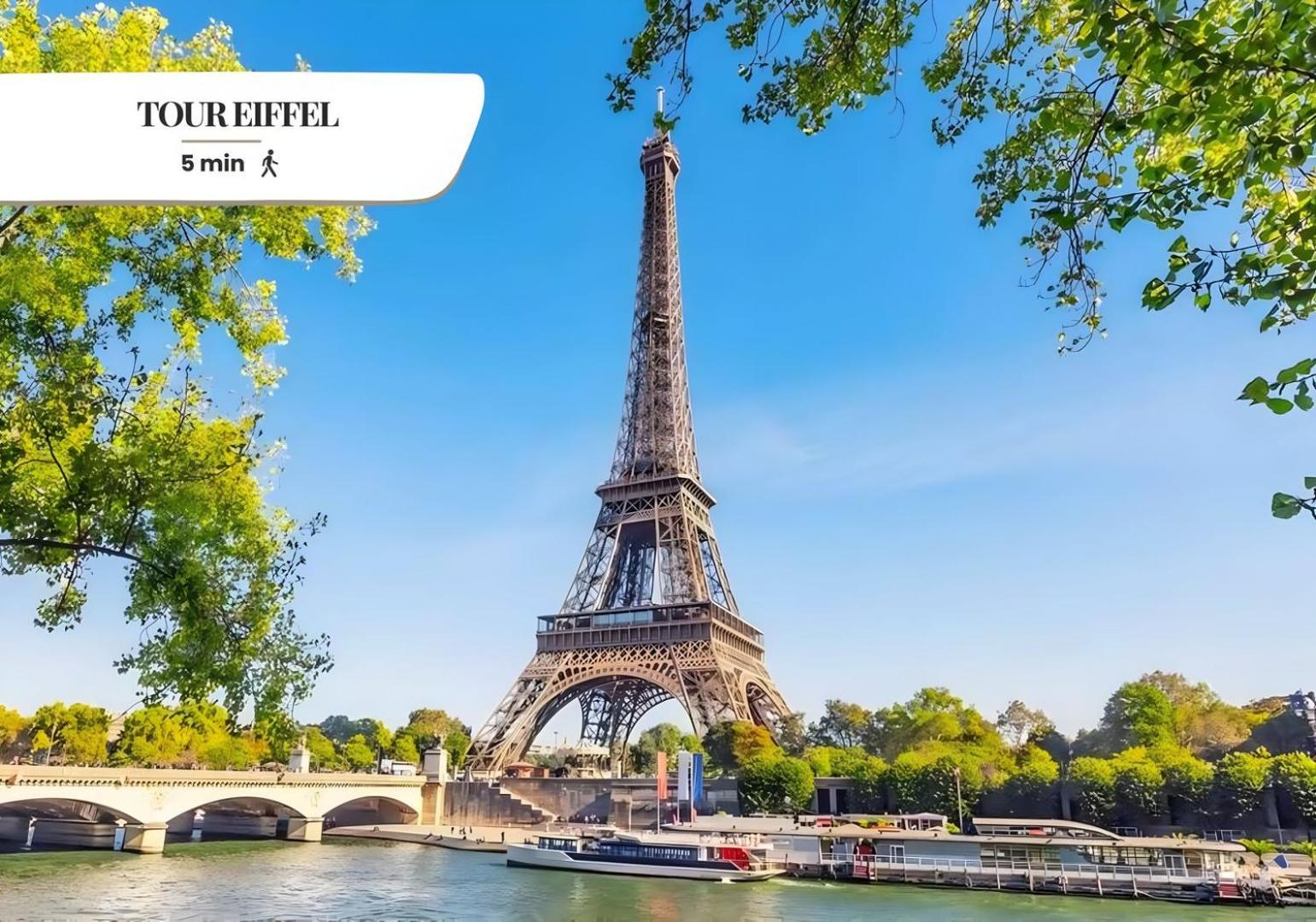Tbs 320 - Superb Apartment With Eiffel Tower View Apartment *