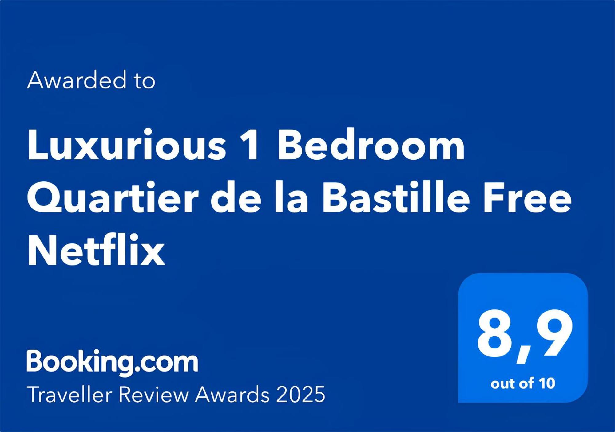 Apartment Luxurious 1 Bedroom Quartier De La Bastille Free Netflix Paris