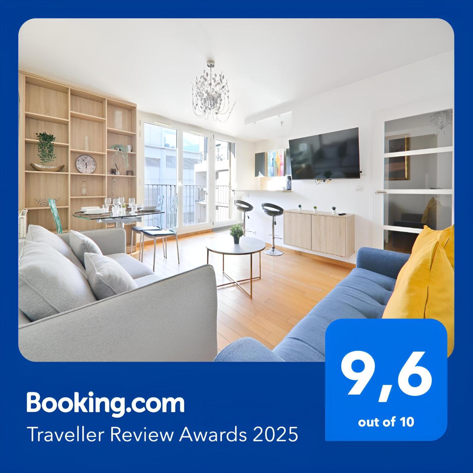Quartier Tour Eiffel 6 Free Netflix Apartment *