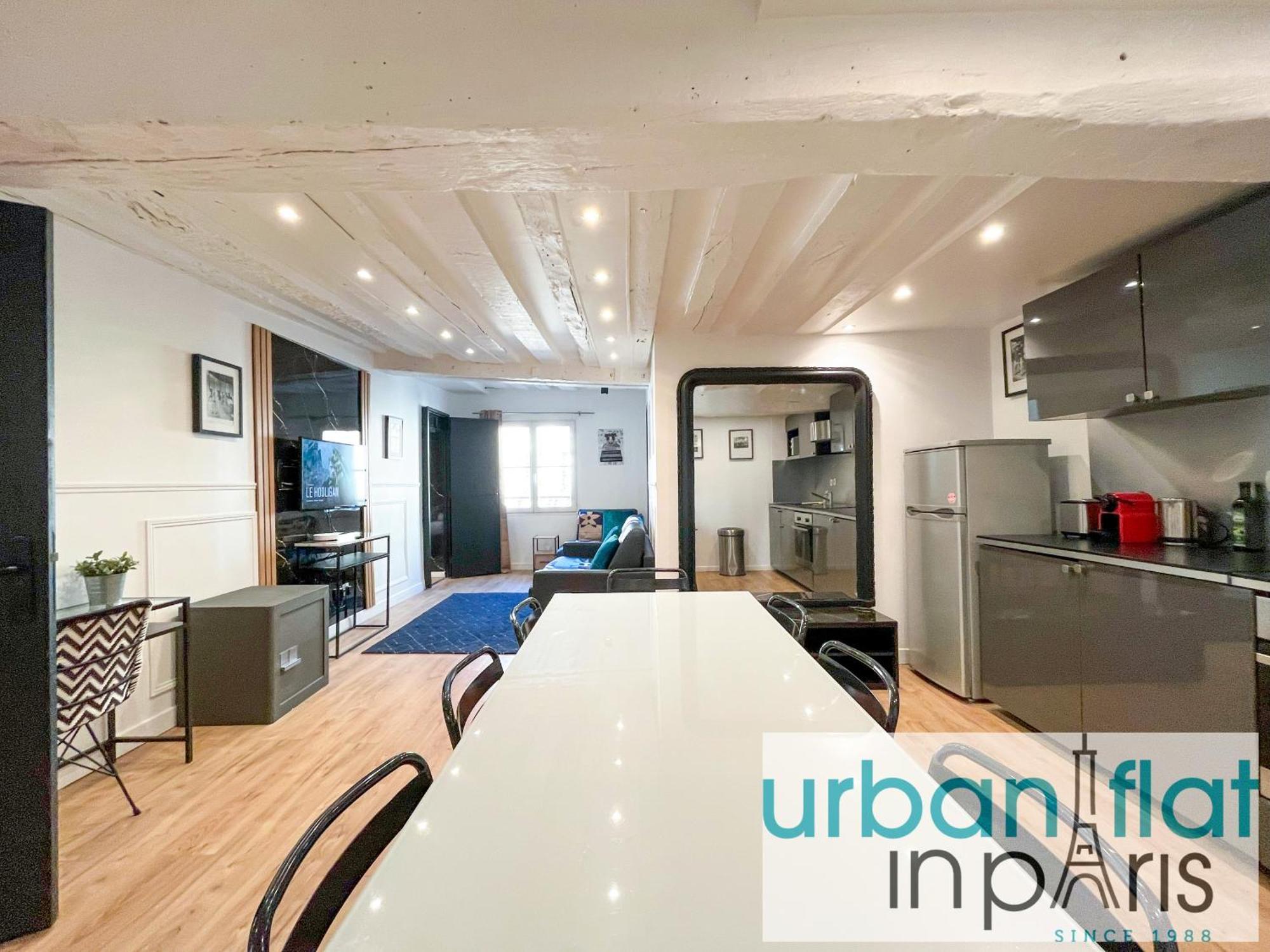 Appartement 100 - Luxury 2 Bedroom - Beaubourg Marais Paris