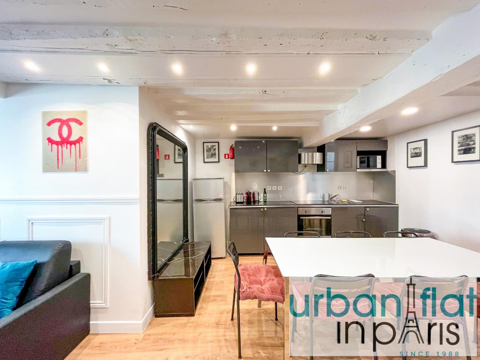 100 - Luxury 2 Bedroom - Beaubourg Marais Appartement *