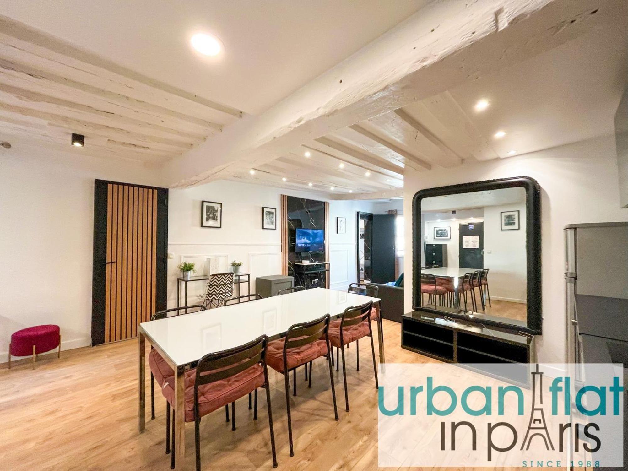 Appartement 100 - Luxury 2 Bedroom - Beaubourg Marais Paris