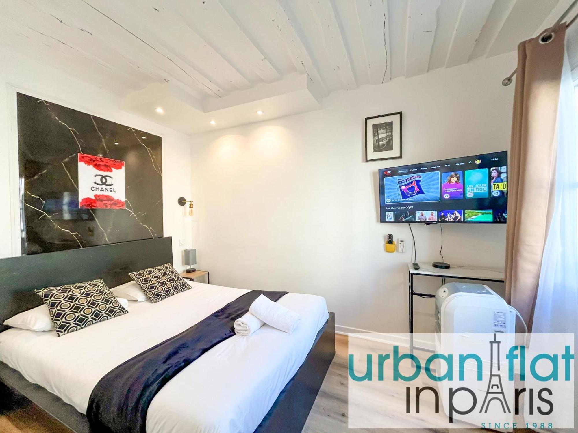 100 - Luxury 2 Bedroom - Beaubourg Marais Appartement