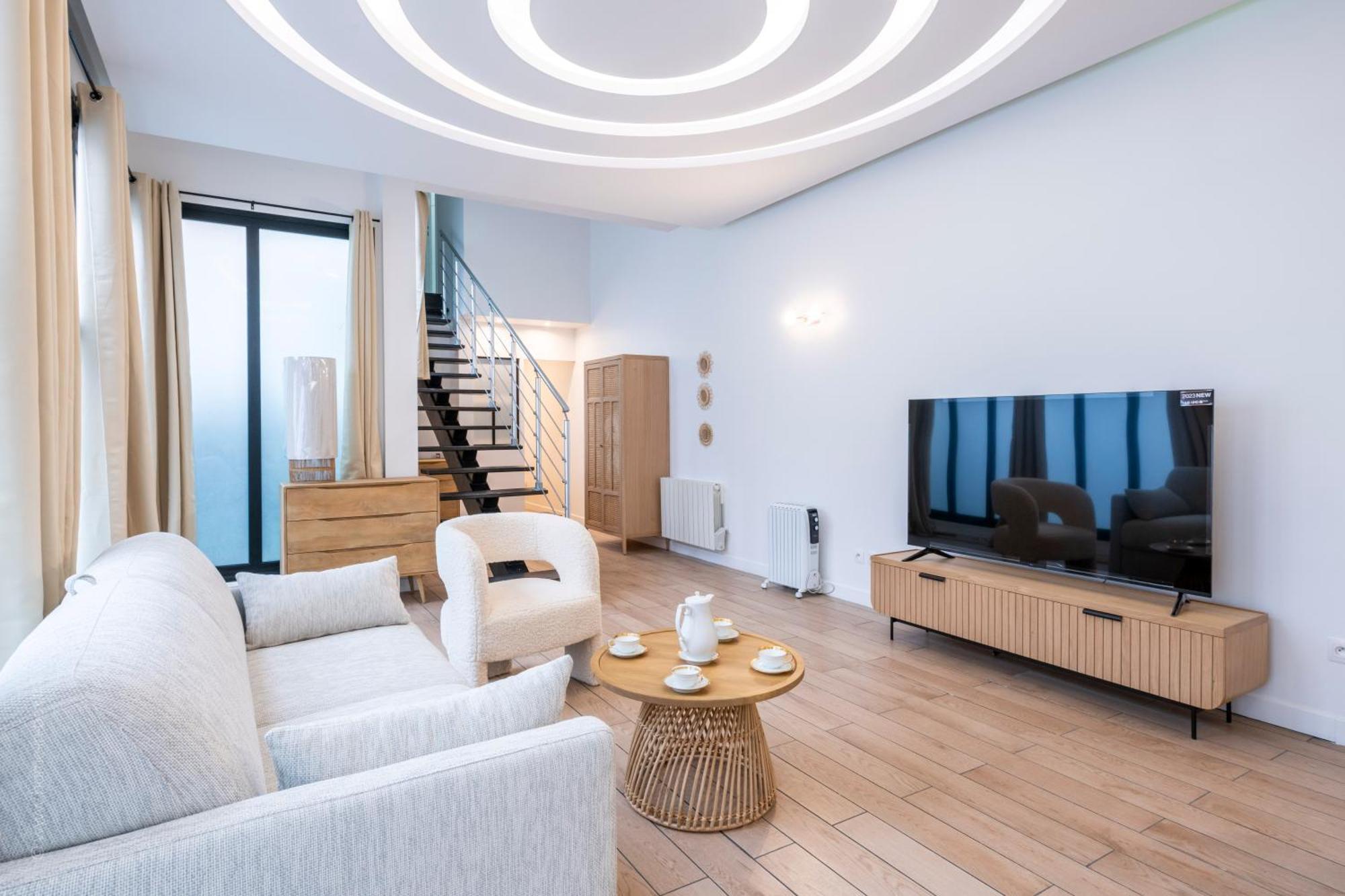 Magnifique Loft Le Brando - 3 - 2 Salles De Bain - 10 Personnes - Proximite Parc Des Expositions Paris