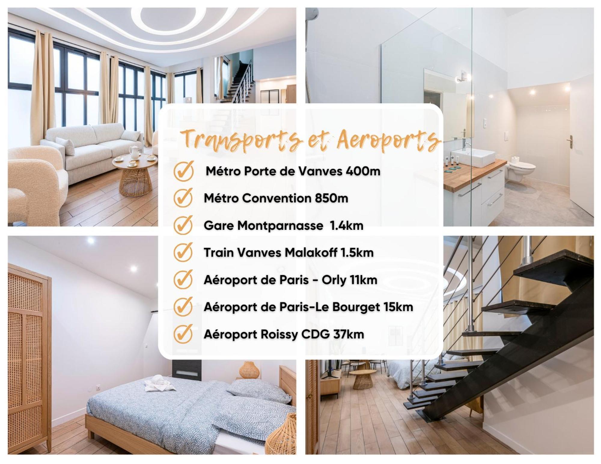 Magnifique Loft Le Brando - 3 - 2 Salles De Bain - 10 Personnes - Proximite Parc Des Expositions Apartment Paris