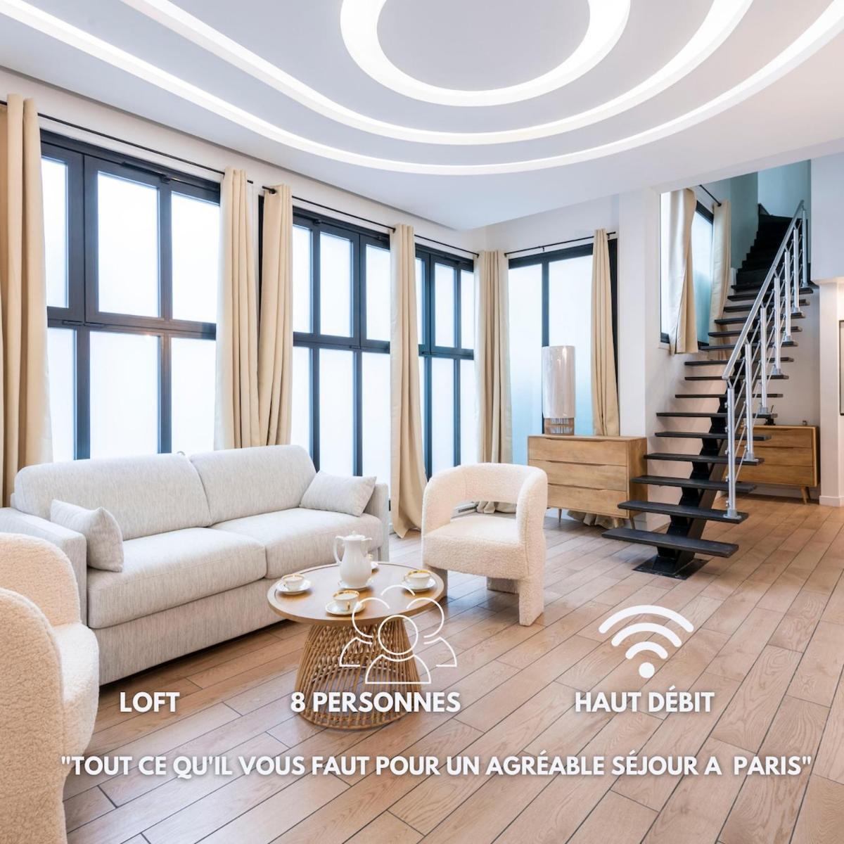 Magnifique Loft Le Brando - 3 - 2 Salles De Bain - 10 Personnes - Proximite Parc Des Expositions Apartment *