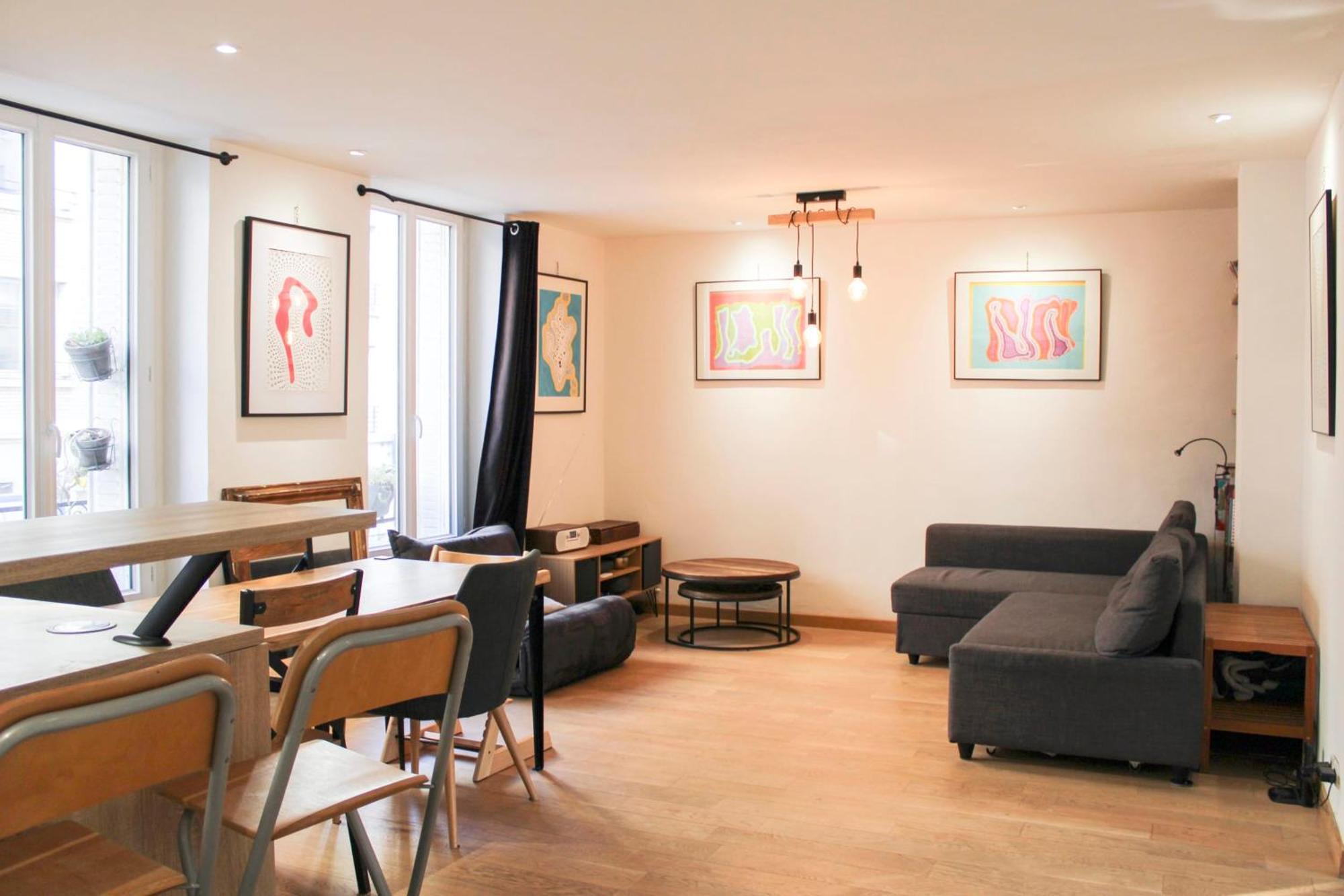 Apartment Spacious T4 With Wifi Near Bercy