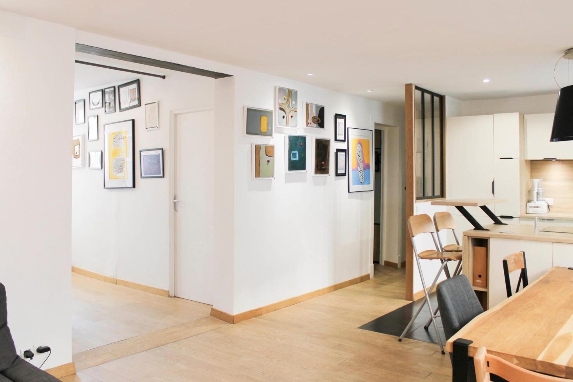 Apartment Spacious T4 With Wifi Near Bercy Paris