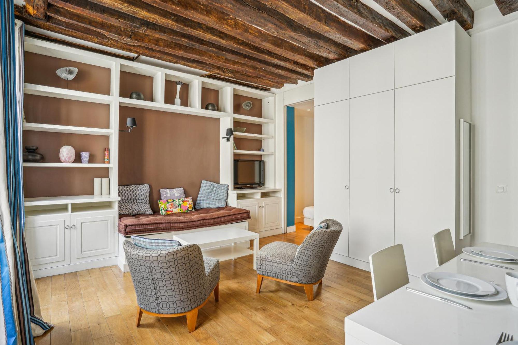 Superb 1br 2p - Coeur Du Marais Apartment Paris
