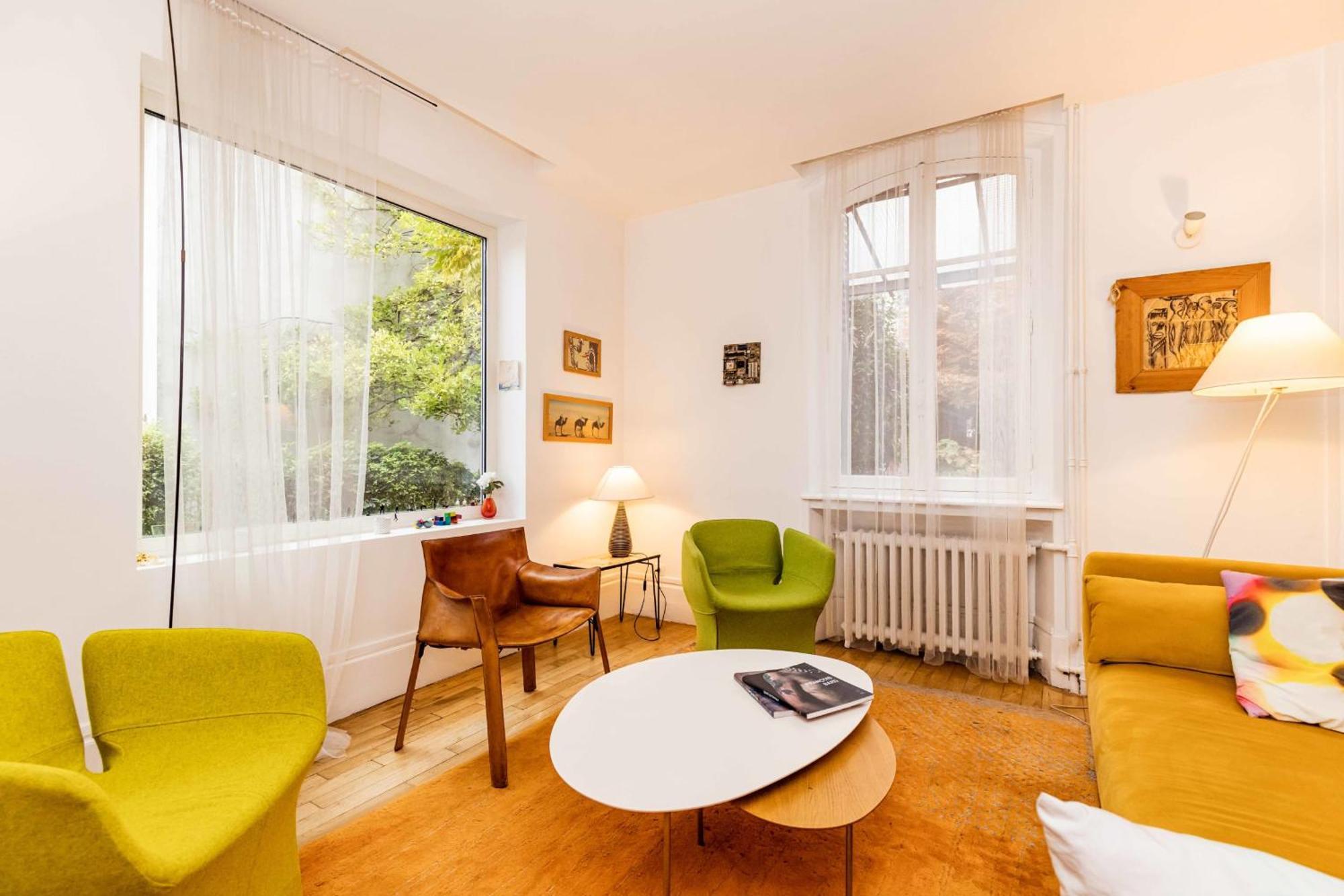 Ferienhaus Beautiful Large House In A Wooded Garden *