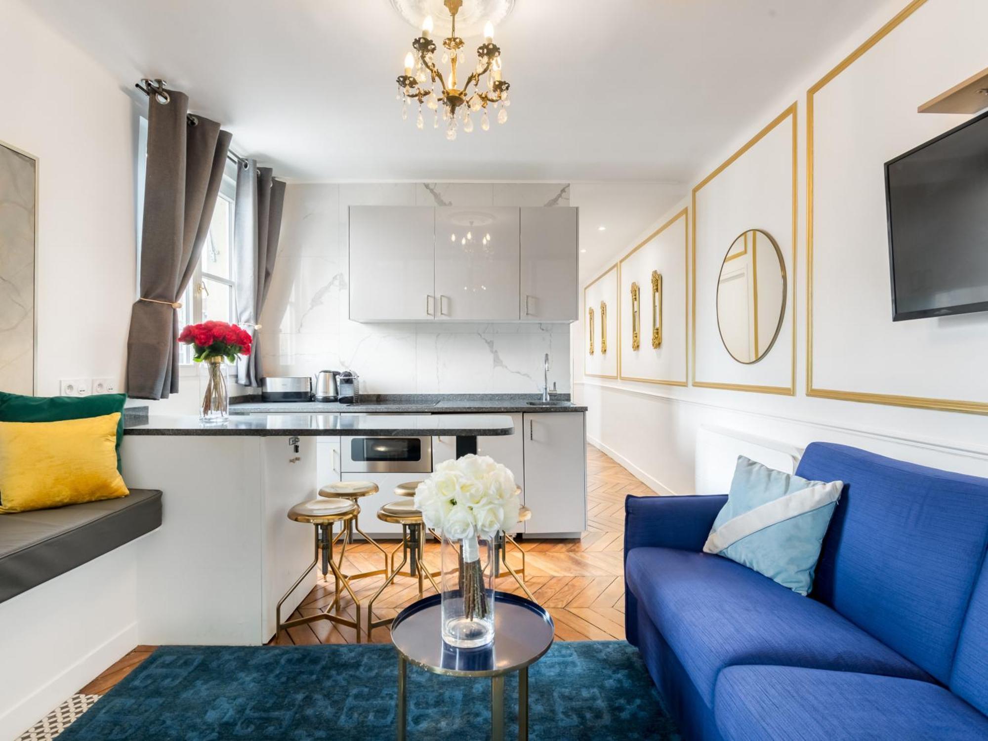 Luxury 2 Bedroom - Louvre&champs Elysees Appartement Paris