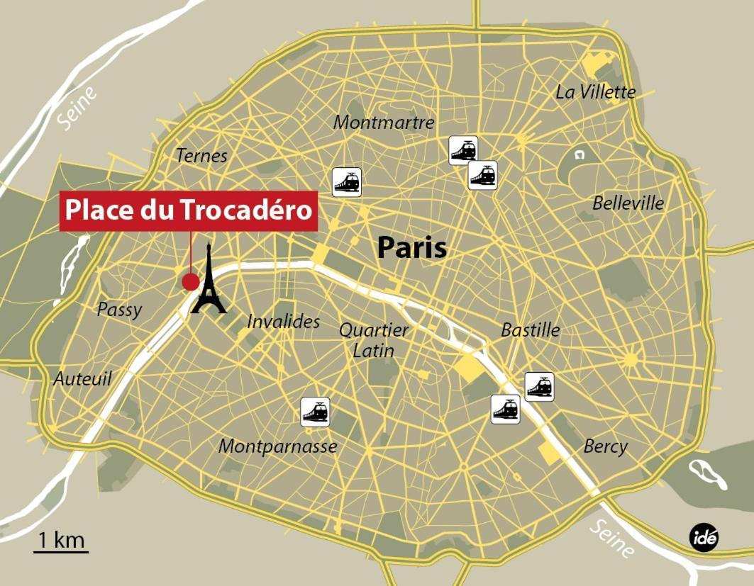 Appartement New Trocadero - Eiffel Tower *