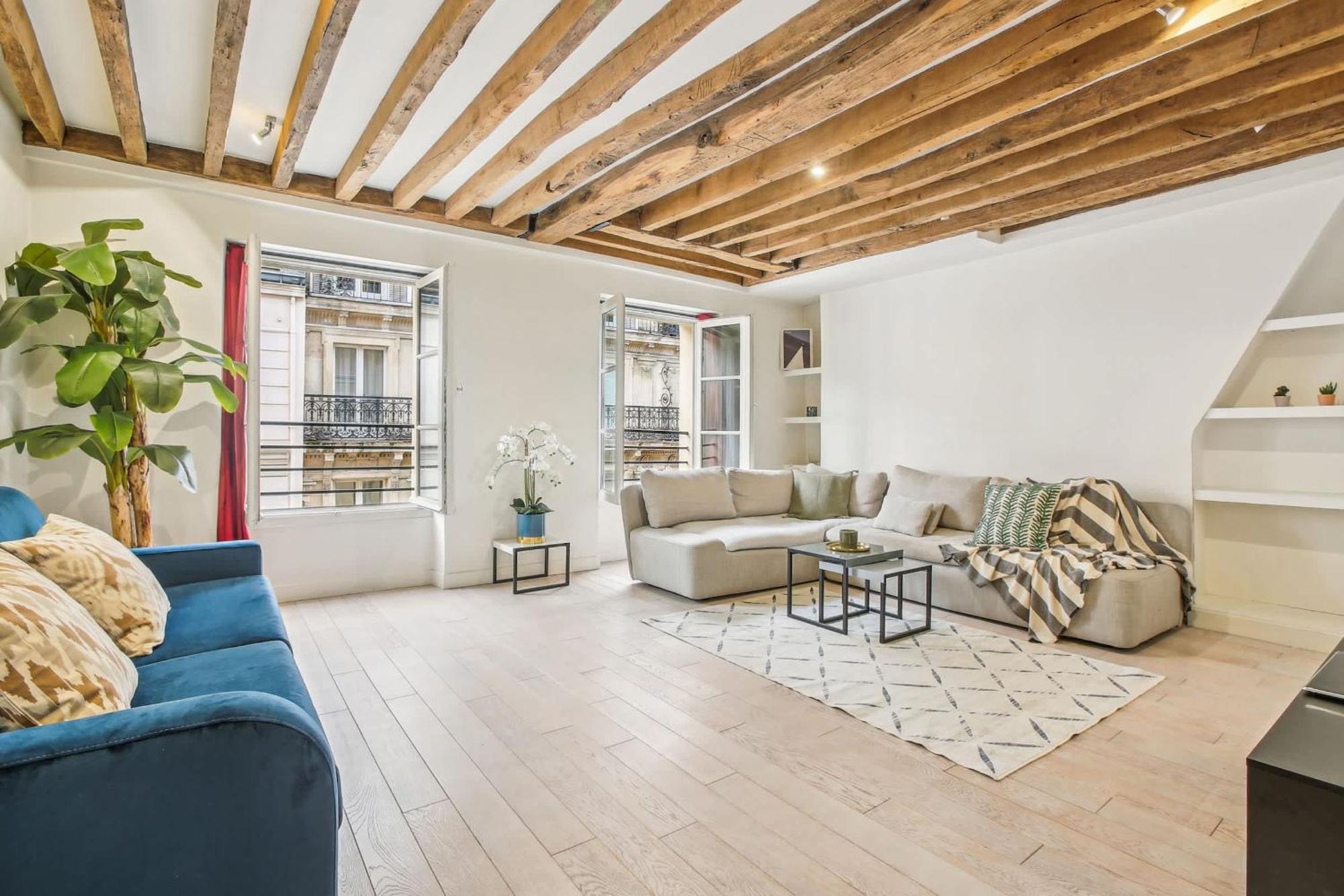 Spacious 1br In The Heart Of & Pompidou Apartment Paris