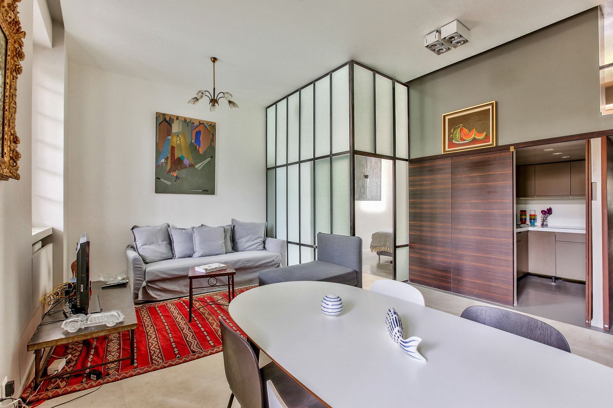 Appartement 45-atelier Buttes Chaumont *